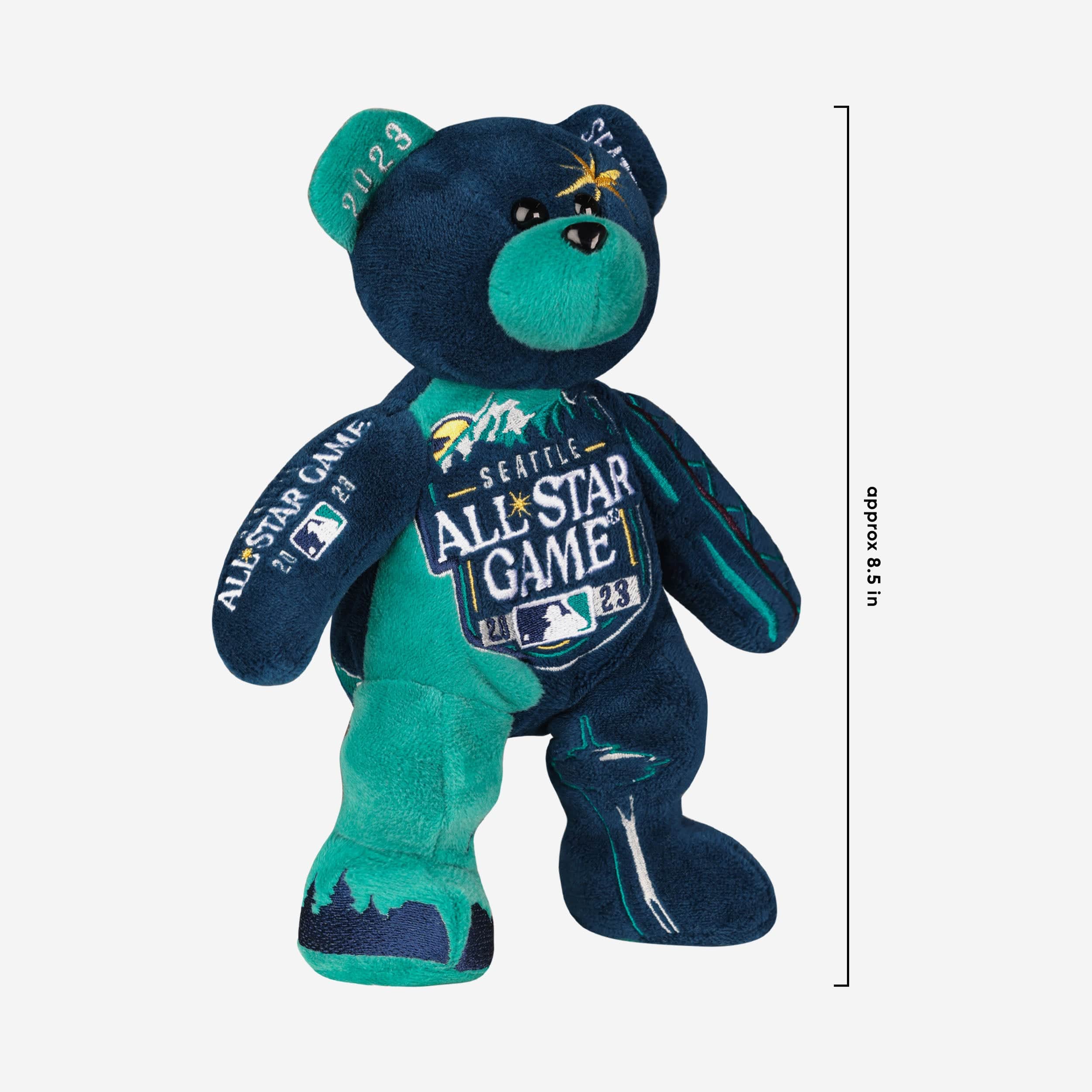 2023 MLB All-Star Game Team Beans Commemorative Embroidered Bear - Image 4