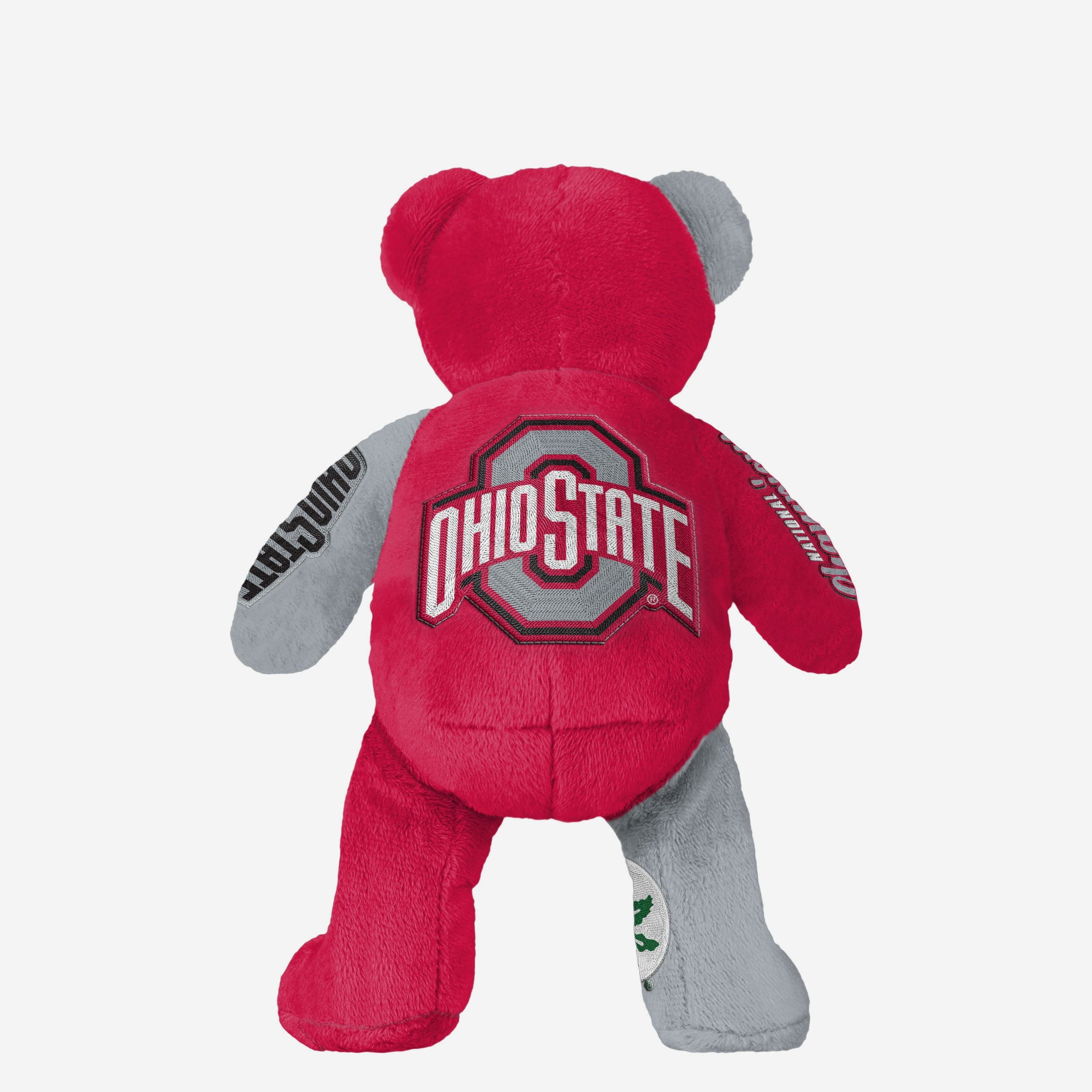 2024 Football National Champions Team Beans Embroidered Bear - Image 2