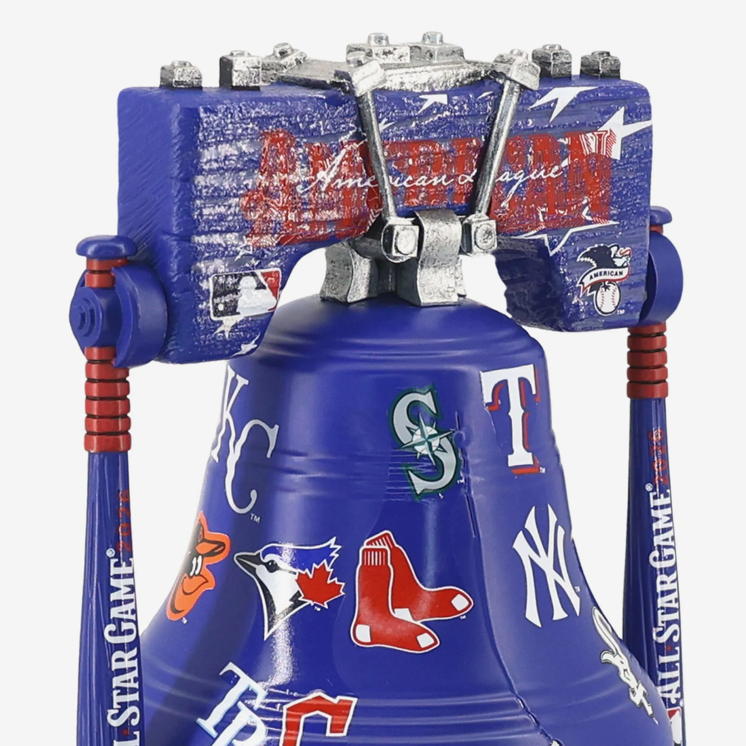 2026 MLB All Star American League Thematic Liberty Bell Figurine - Image 2