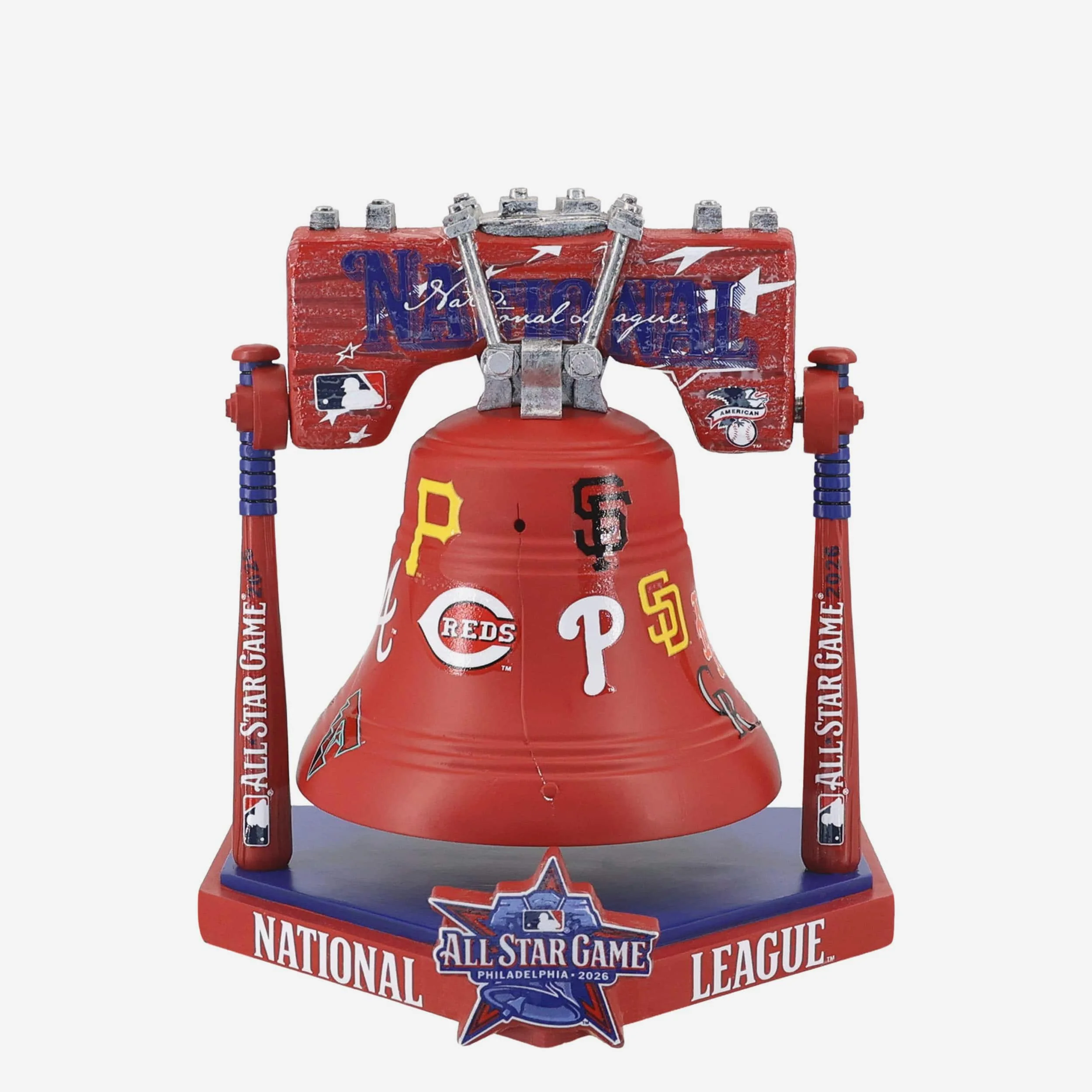 2026 MLB All Star National League Thematic Liberty Bell Figurine