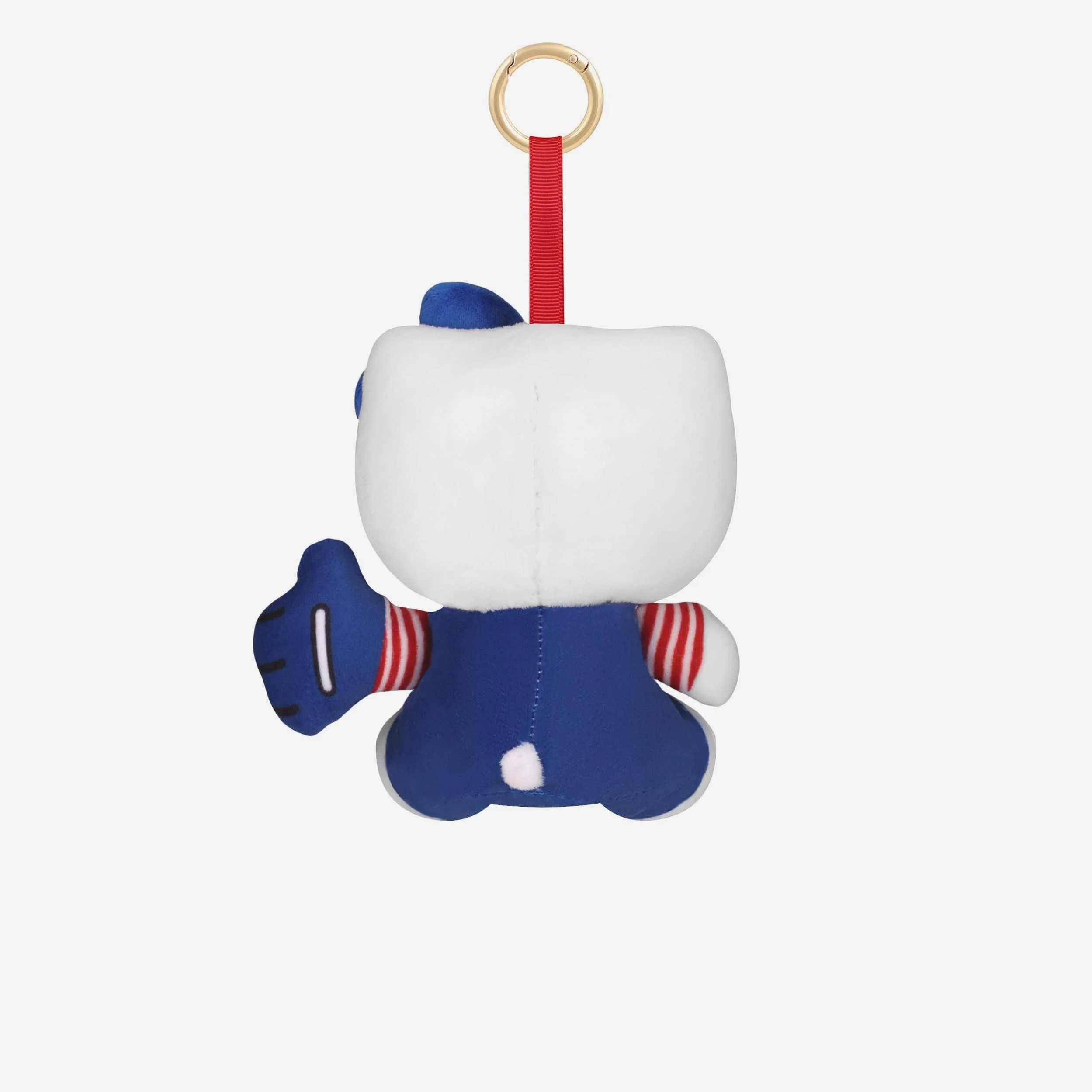 2026 MLB All Star Plush Hello Kitty® Americana Bag Charm Keychain - Image 2