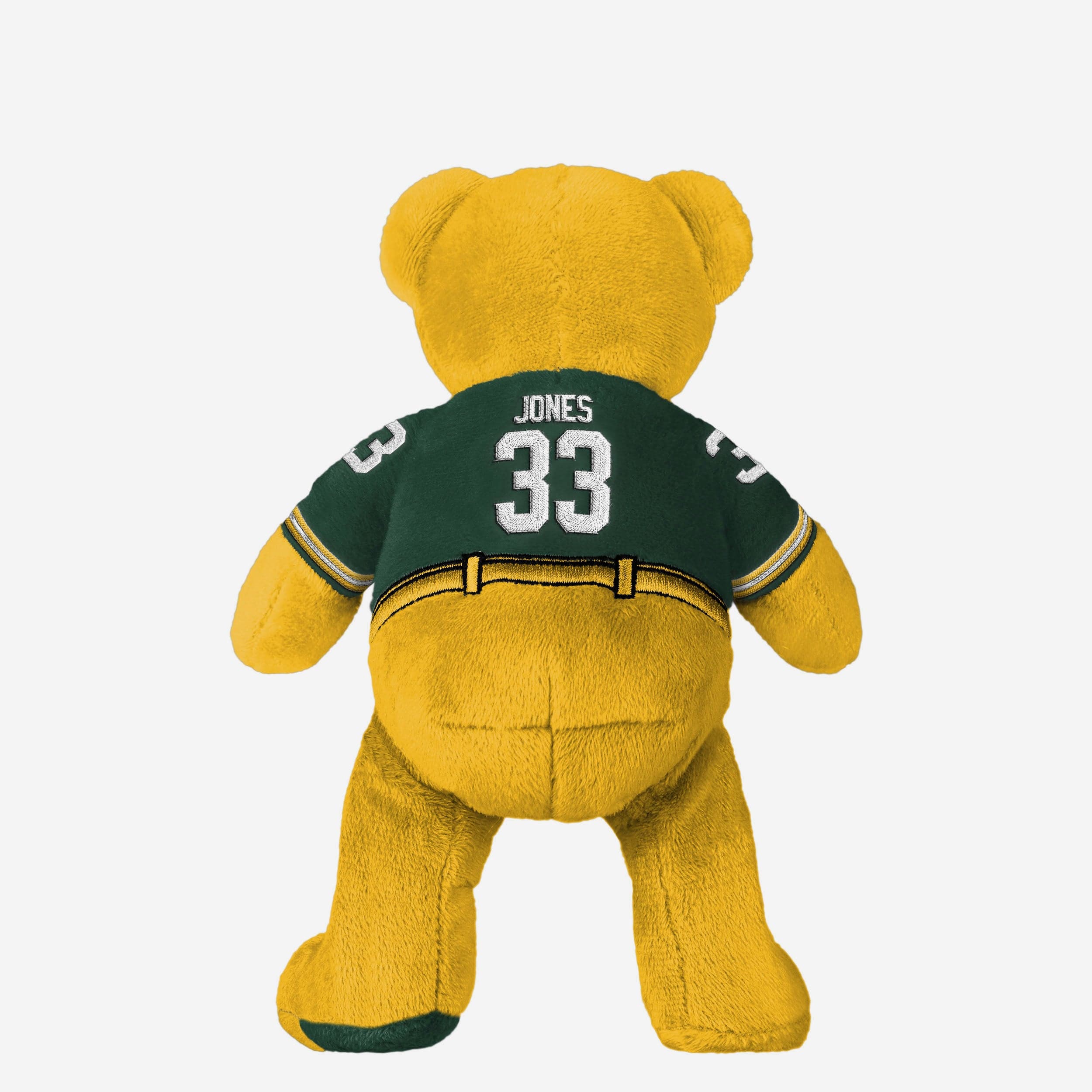 Aaron Jones Green Bay Packers Team Beans Embroidered Player Bear - Image 2