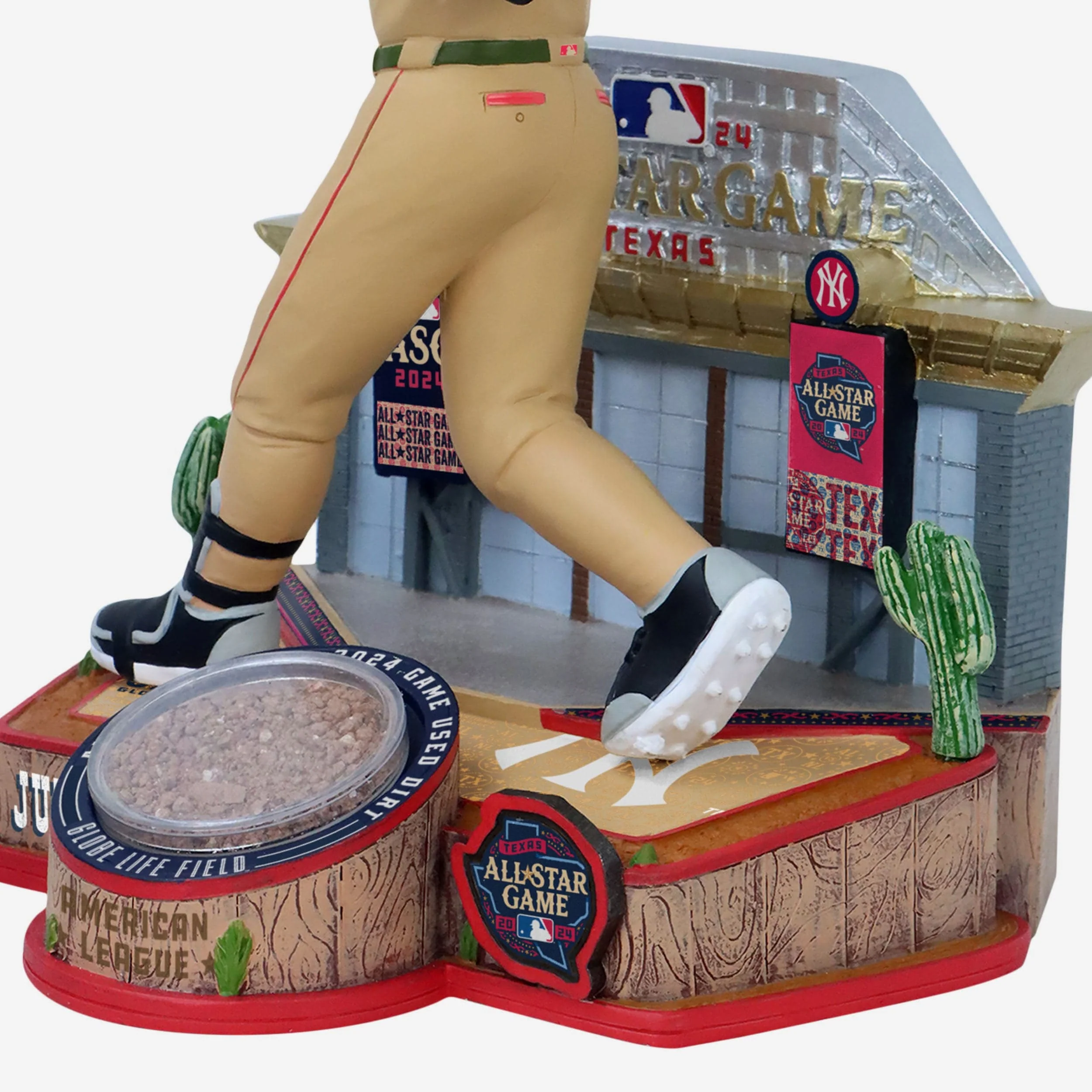 Aaron Judge New York Yankees 2024 All-Star Authentic Dirt Bobblehead - Image 4