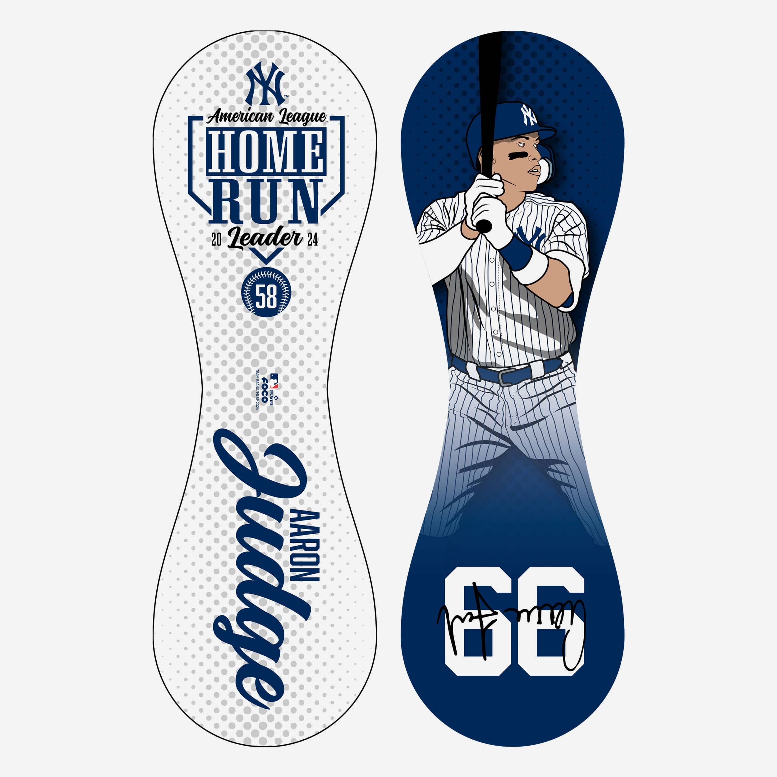 Aaron Judge New York Yankees 2024 American League Home Run King Baseball - Image 2