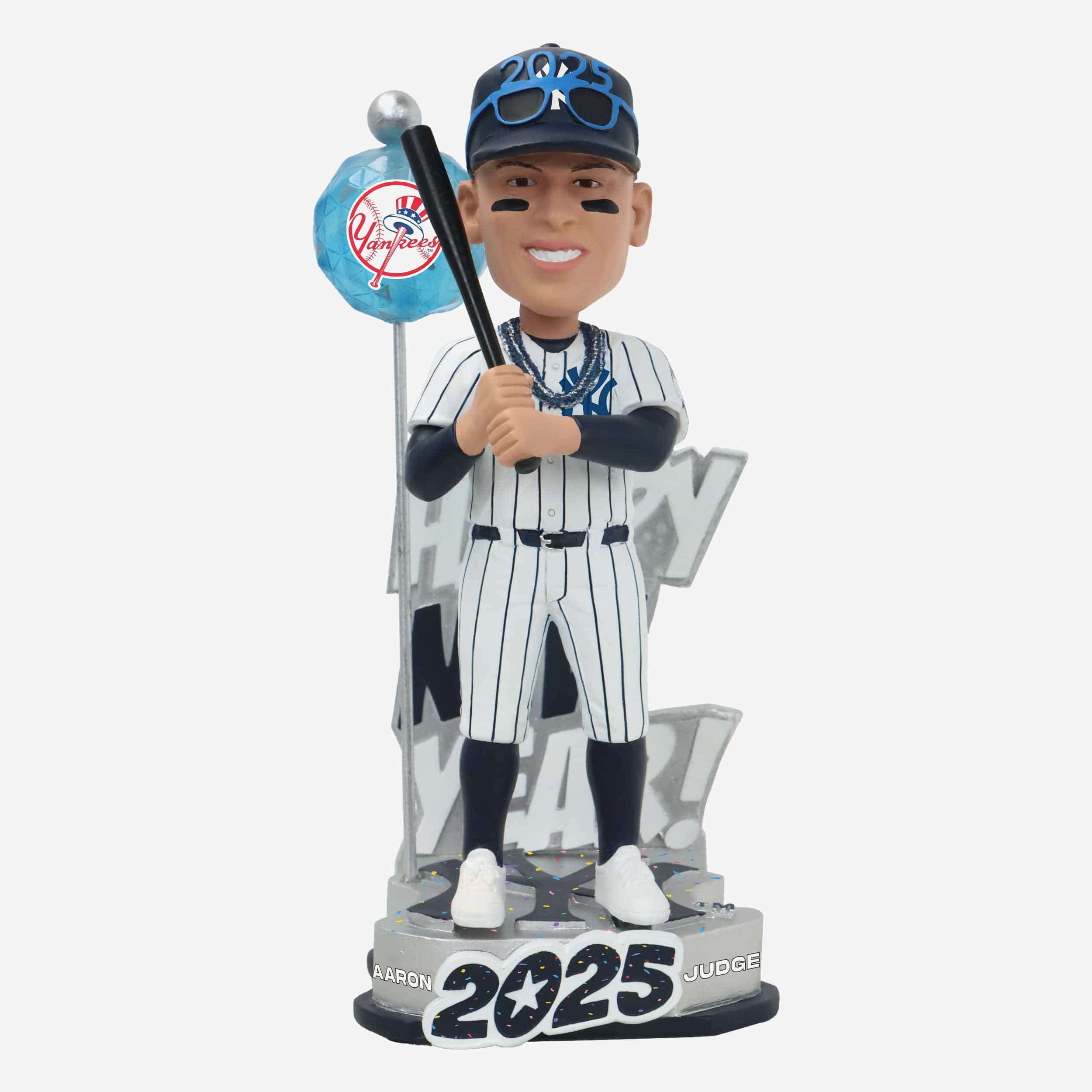 Aaron Judge New York Yankees 2025 New Year's Ball Drop Bobblehead