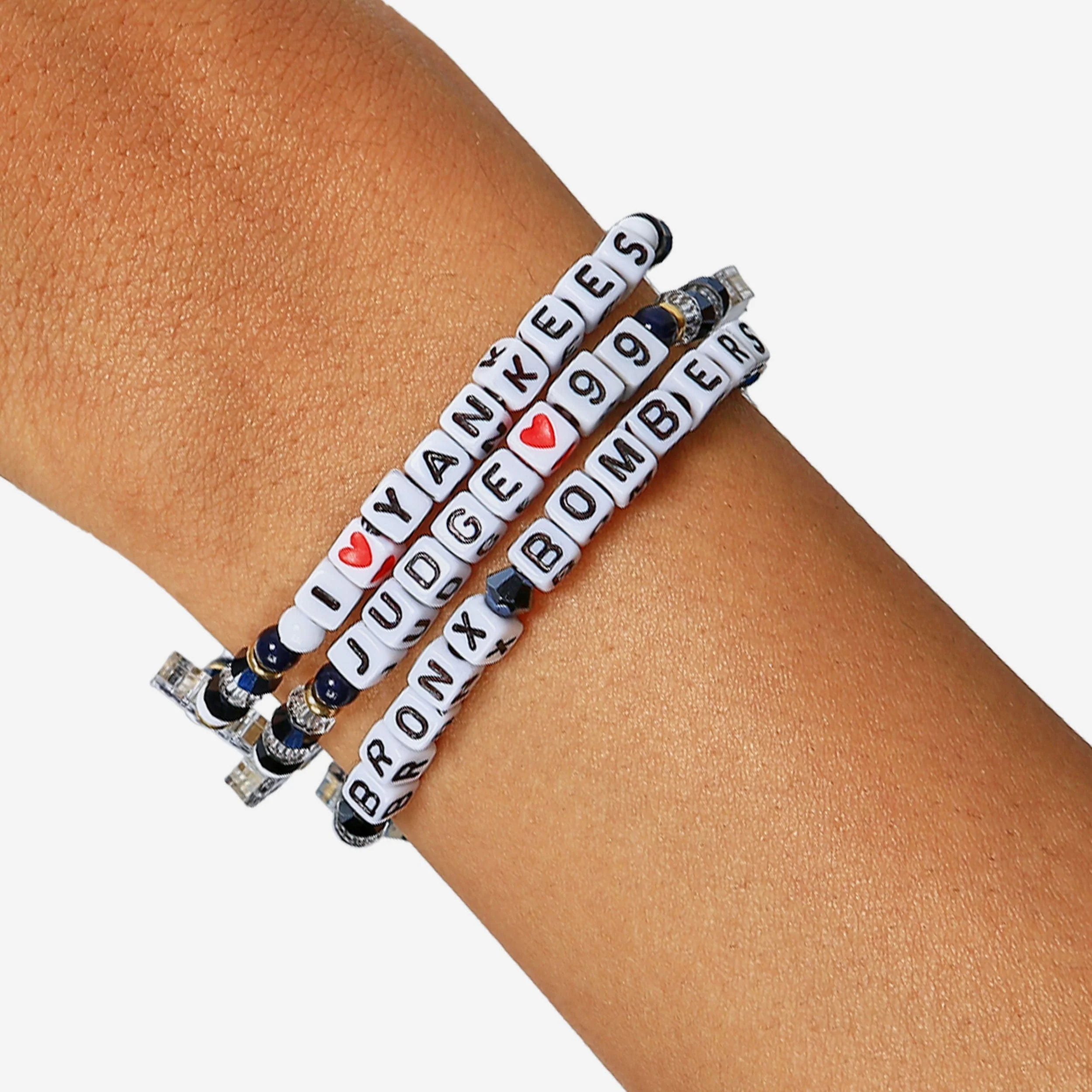 Aaron Judge New York Yankees 3 Pack Player Friendship Bracelet - Image 4