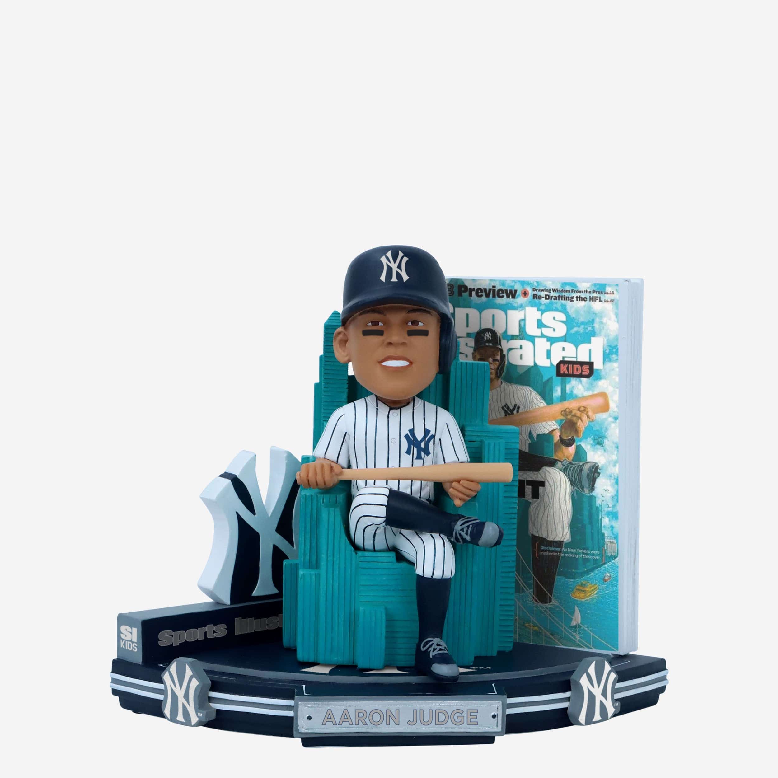 Aaron Judge New York Yankees It's Judgement Time Sports Illustrated Kids Cover Bobblehead