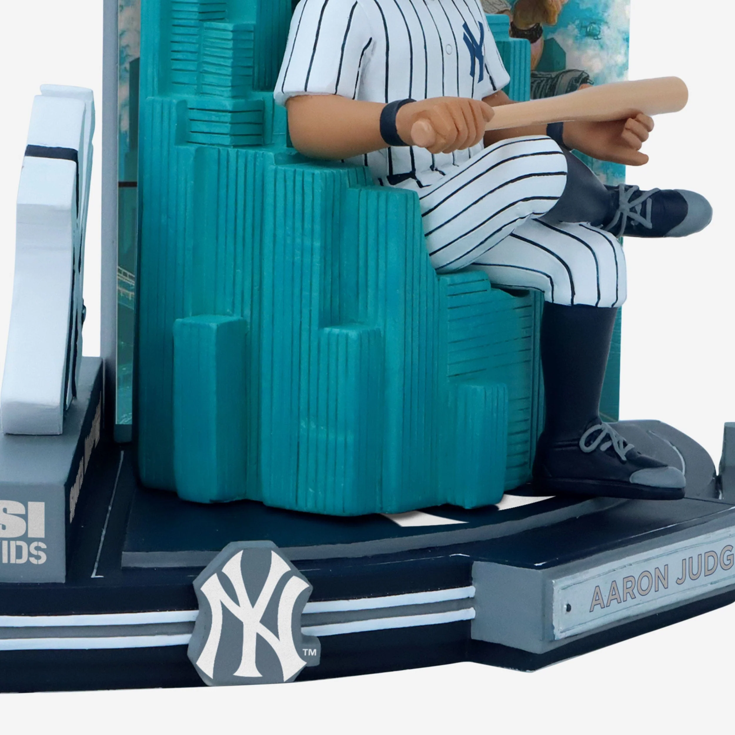 Aaron Judge New York Yankees It's Judgement Time Sports Illustrated Kids Cover Bobblehead - Image 3