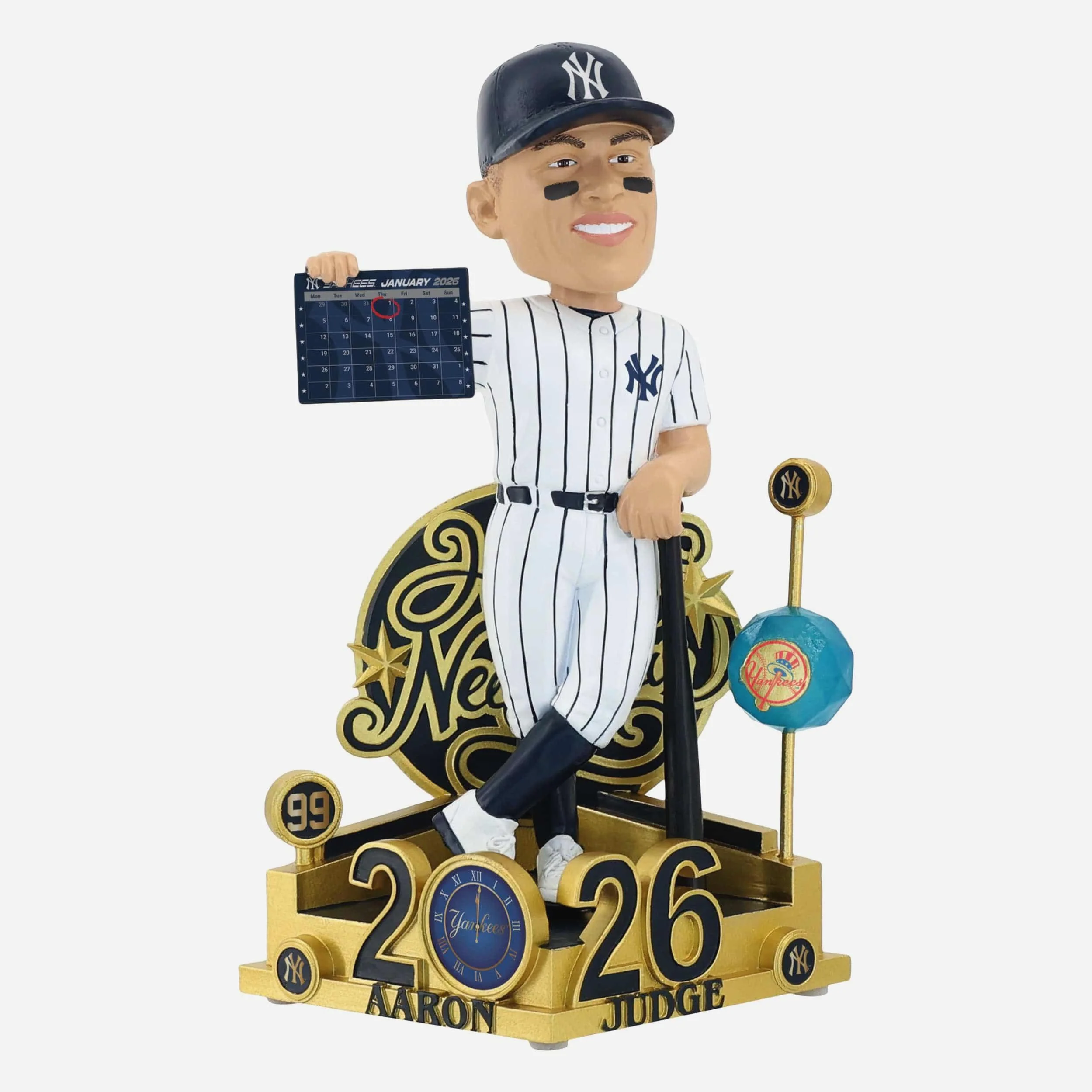 Aaron Judge New York Yankees New Years Eve Bobblehead