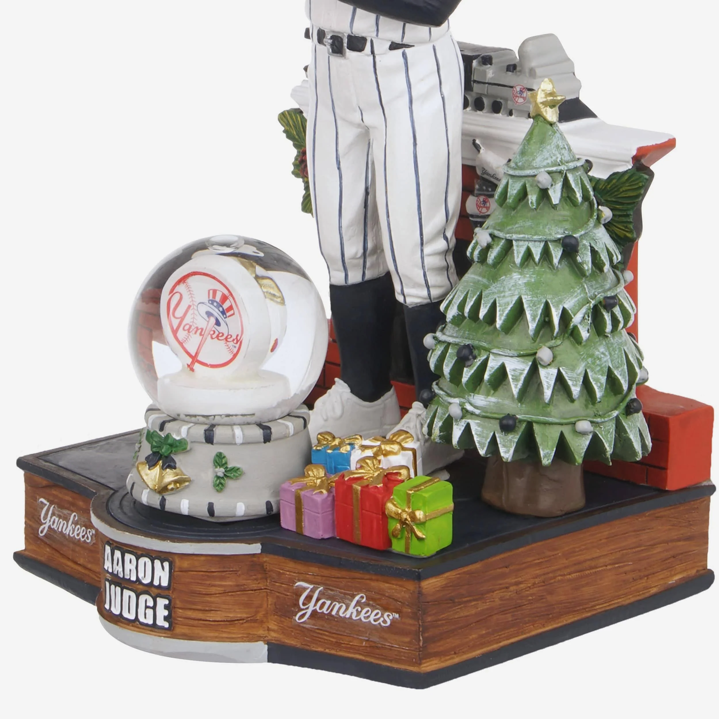 Aaron Judge New York Yankees Snow Globe Bobblehead - Image 3