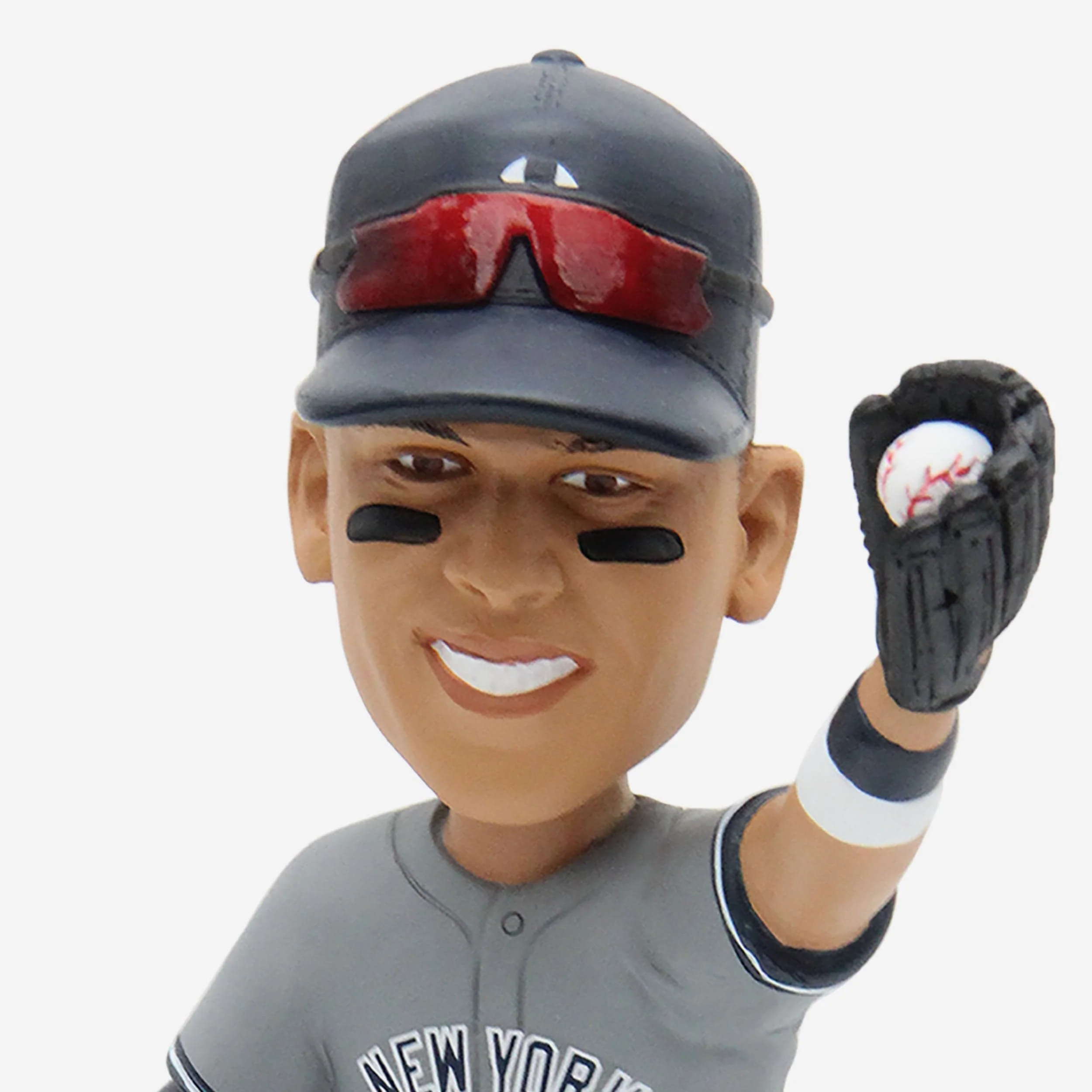 Aaron Judge New York Yankees Wall Busting Catch Bobblehead - Image 2