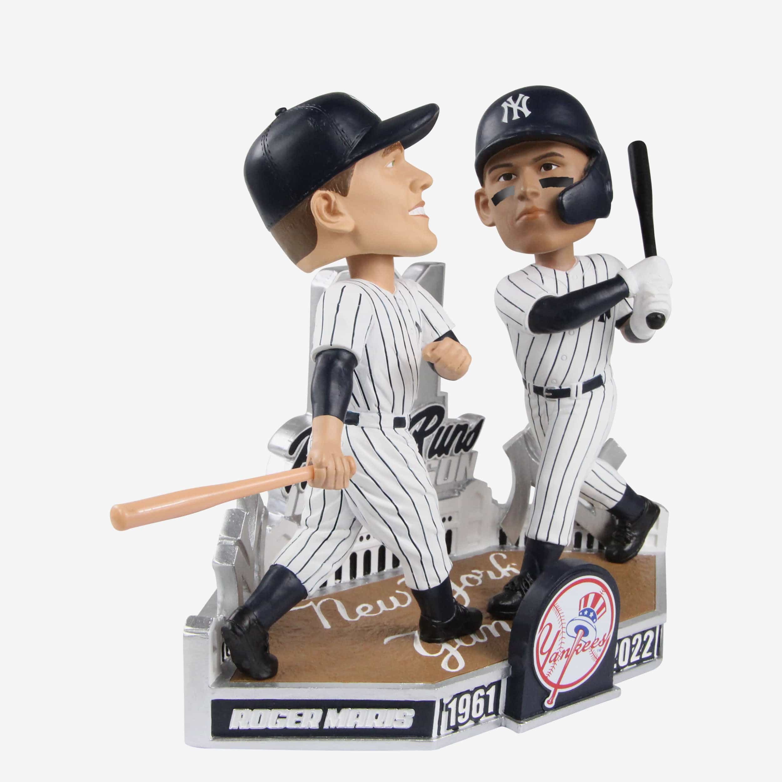 Aaron Judge & Roger Maris New York Yankees 61 Home Run Club Dual Bobblehead - Image 5