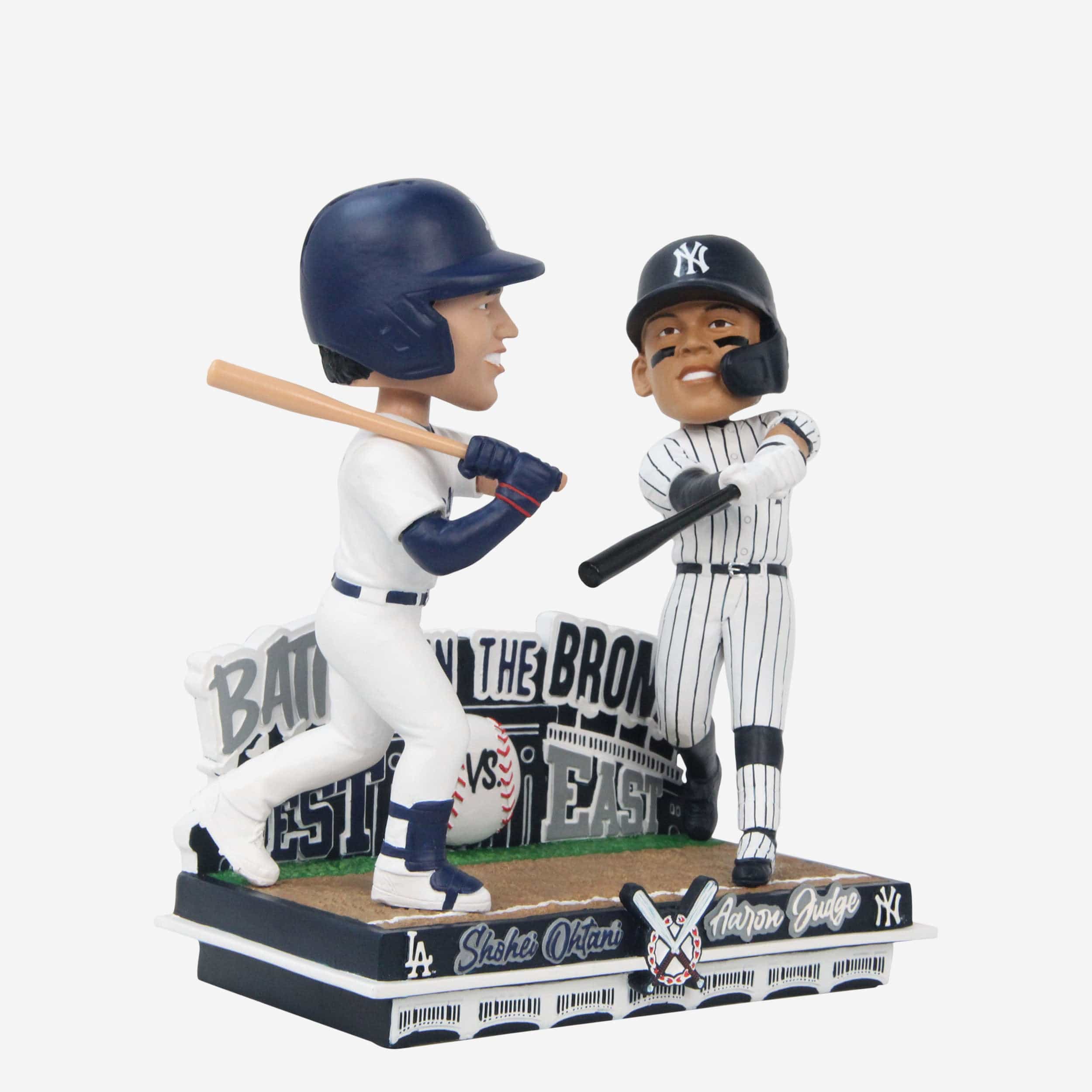 Aaron Judge & Shohei Ohtani New York Yankees & Los Angeles Dodgers Battle in the Bronx Dual Bobblehead - Image 5
