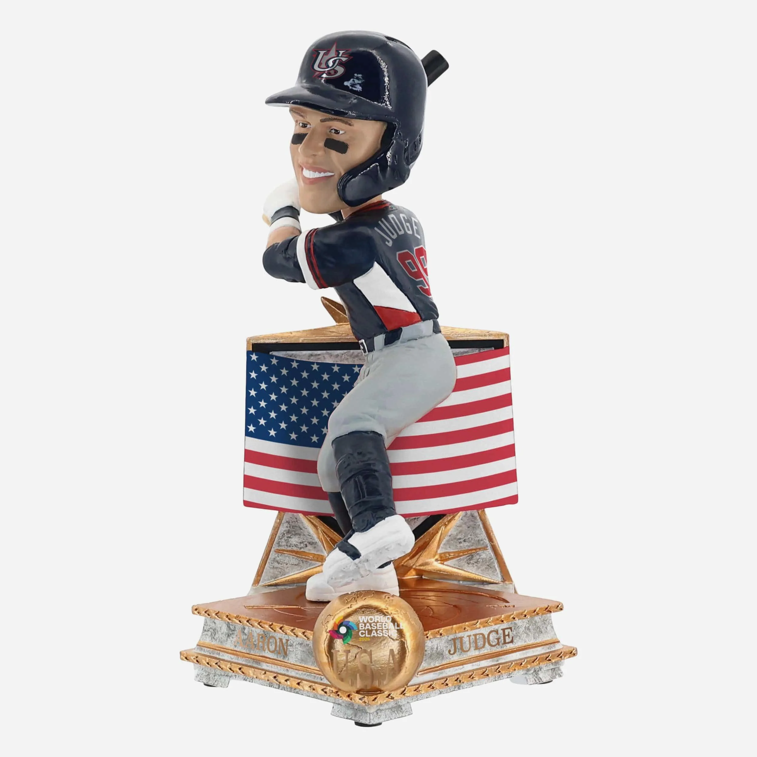 Aaron Judge USA 2026 World Baseball Classic Flag Bobblehead