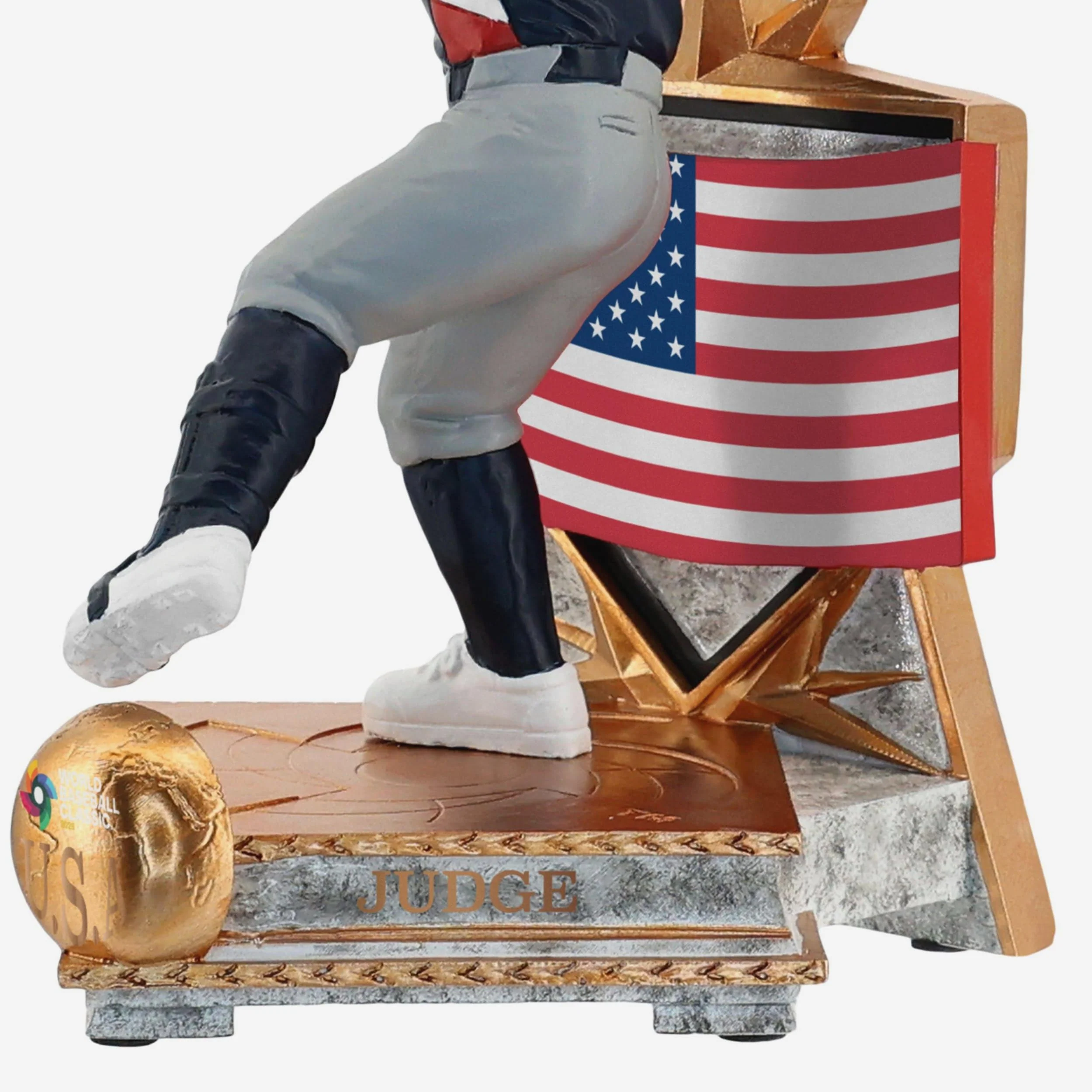 Aaron Judge USA 2026 World Baseball Classic Flag Bobblehead - Image 3