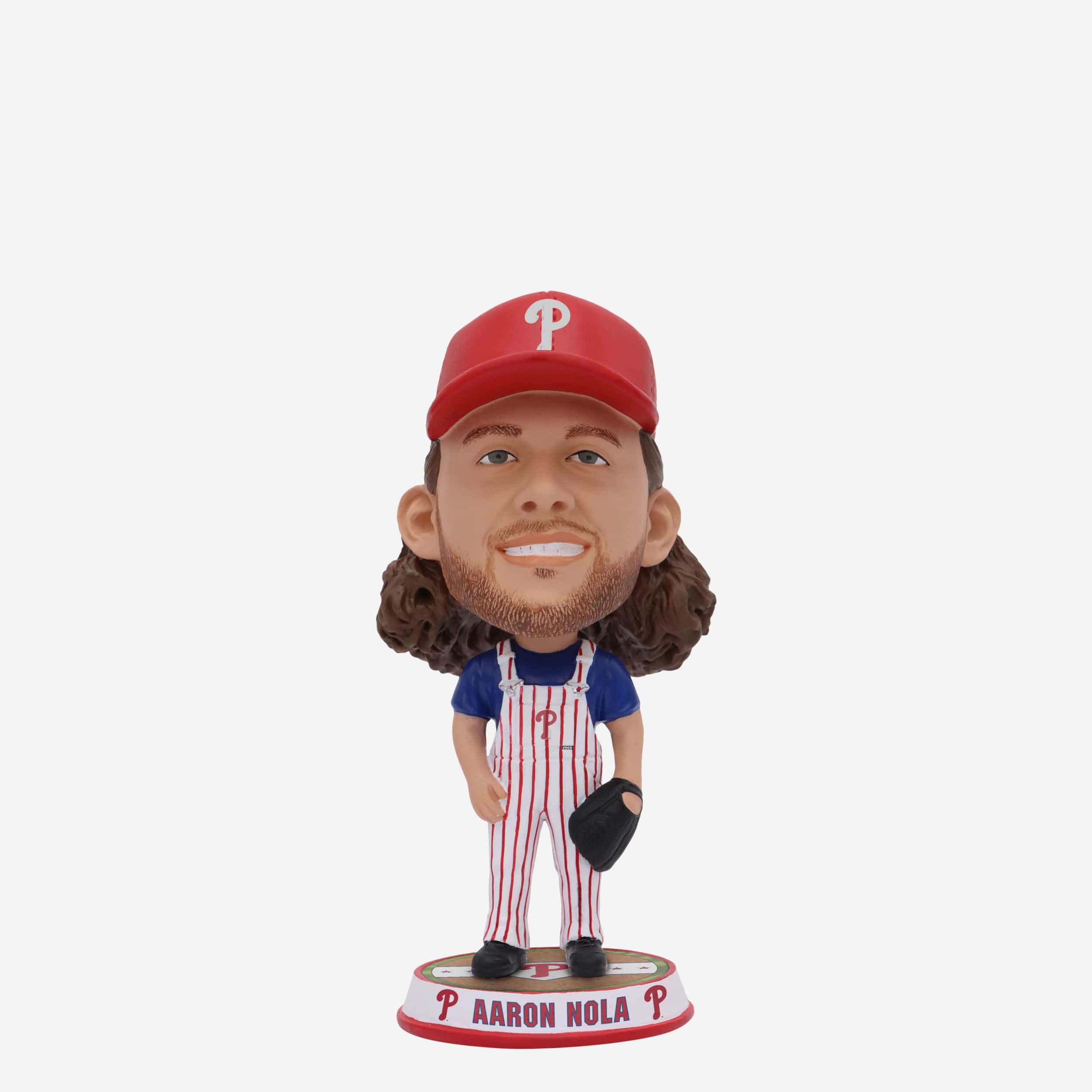 Aaron Nola Philadelphia Phillies Bib Overalls Mini Bighead Bobblehead