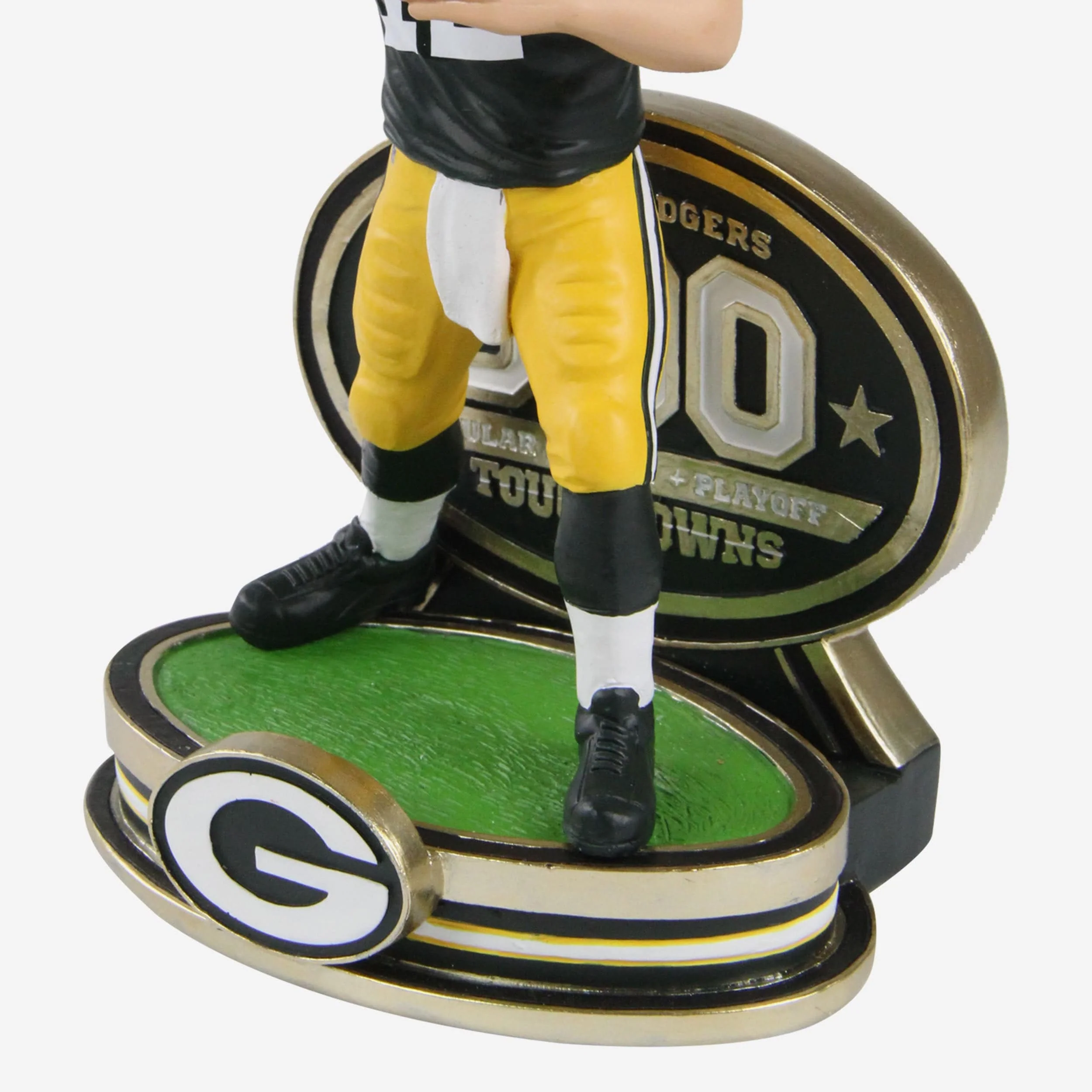 Aaron Rodgers Green Bay Packers 500 Career Passing Touchdowns Bobblehead - Image 3