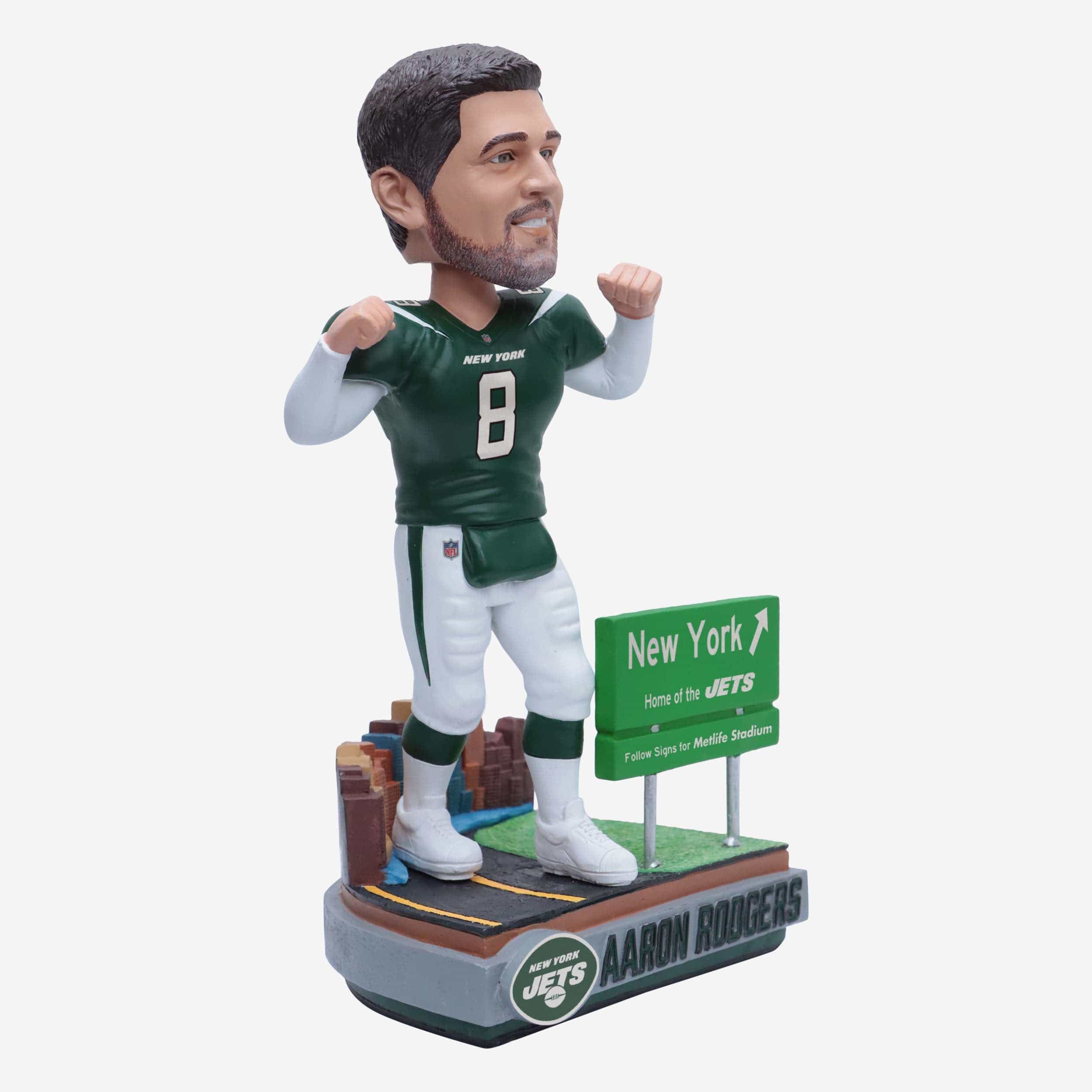 Aaron Rodgers New York Jets Next Stop Bobblehead - Image 4