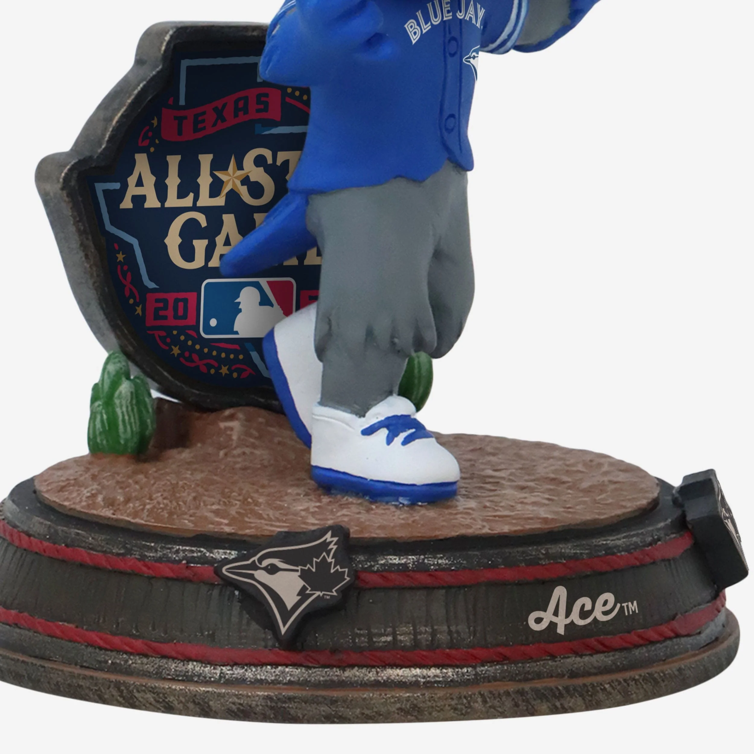 Ace Toronto Blue Jays 2024 All-Star Bobbles on Parade Mascot Mini Bighead Bobblehead - Image 3