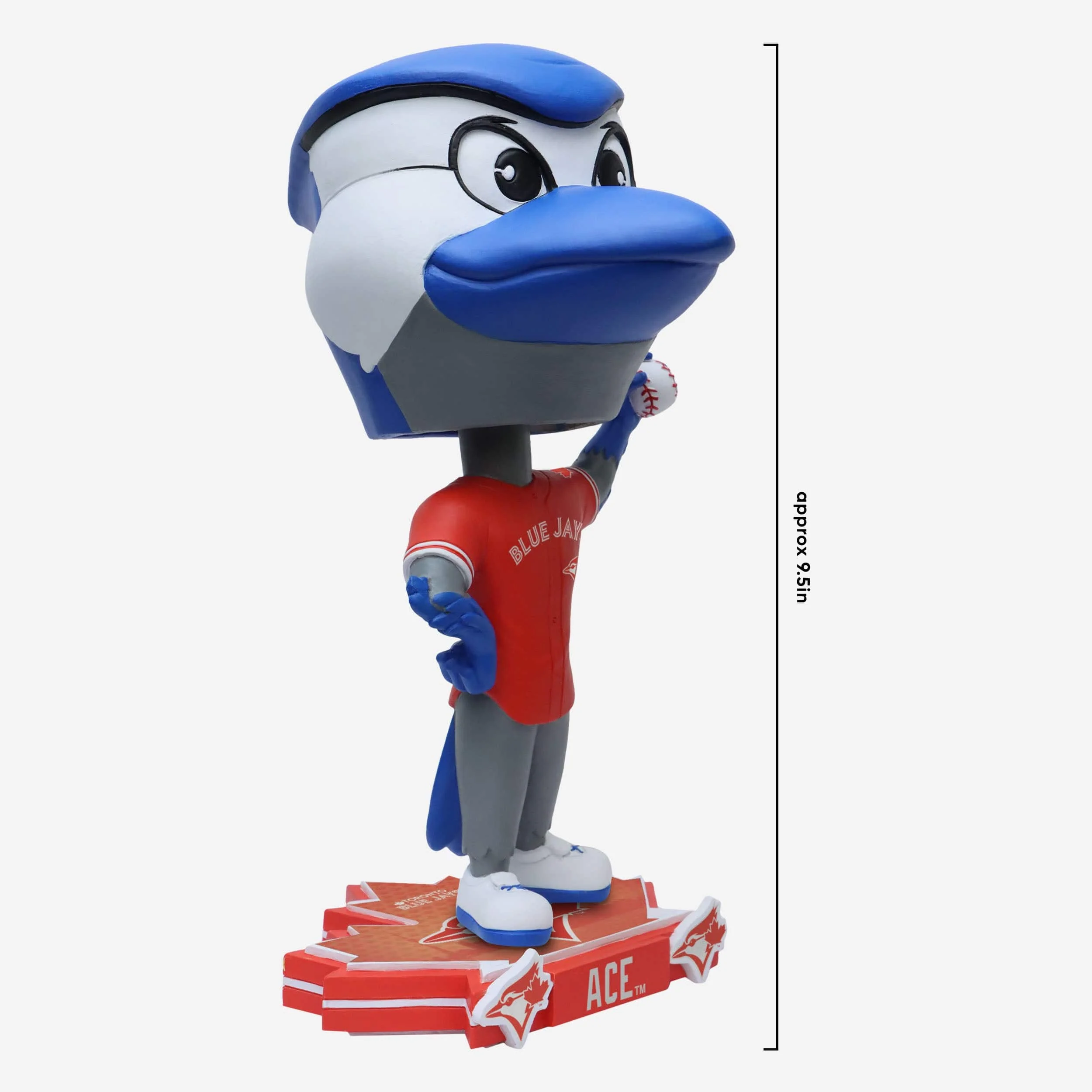 Ace Toronto Blue Jays Canada Day Uniform Mascot Bighead Bobblehead - Image 4