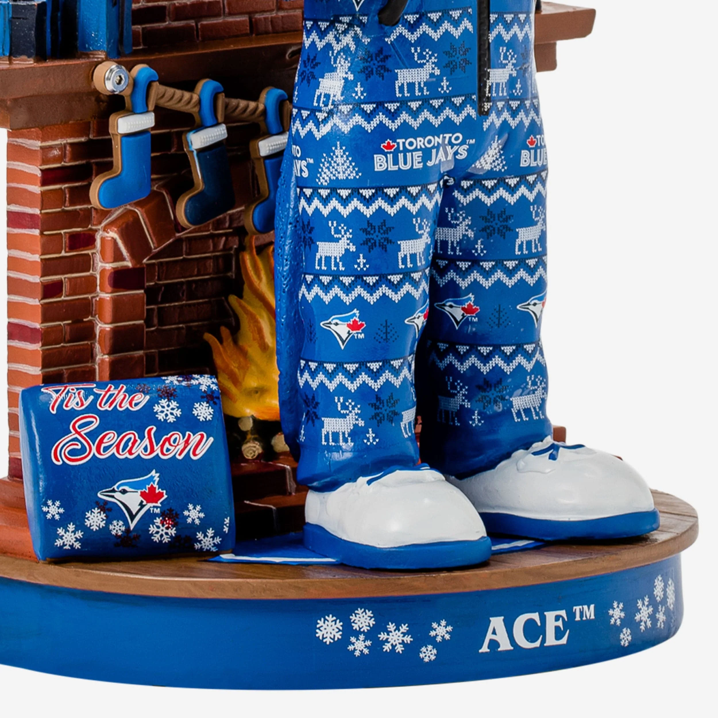 Ace Toronto Blue Jays Holiday Mascot Bobblehead - Image 3