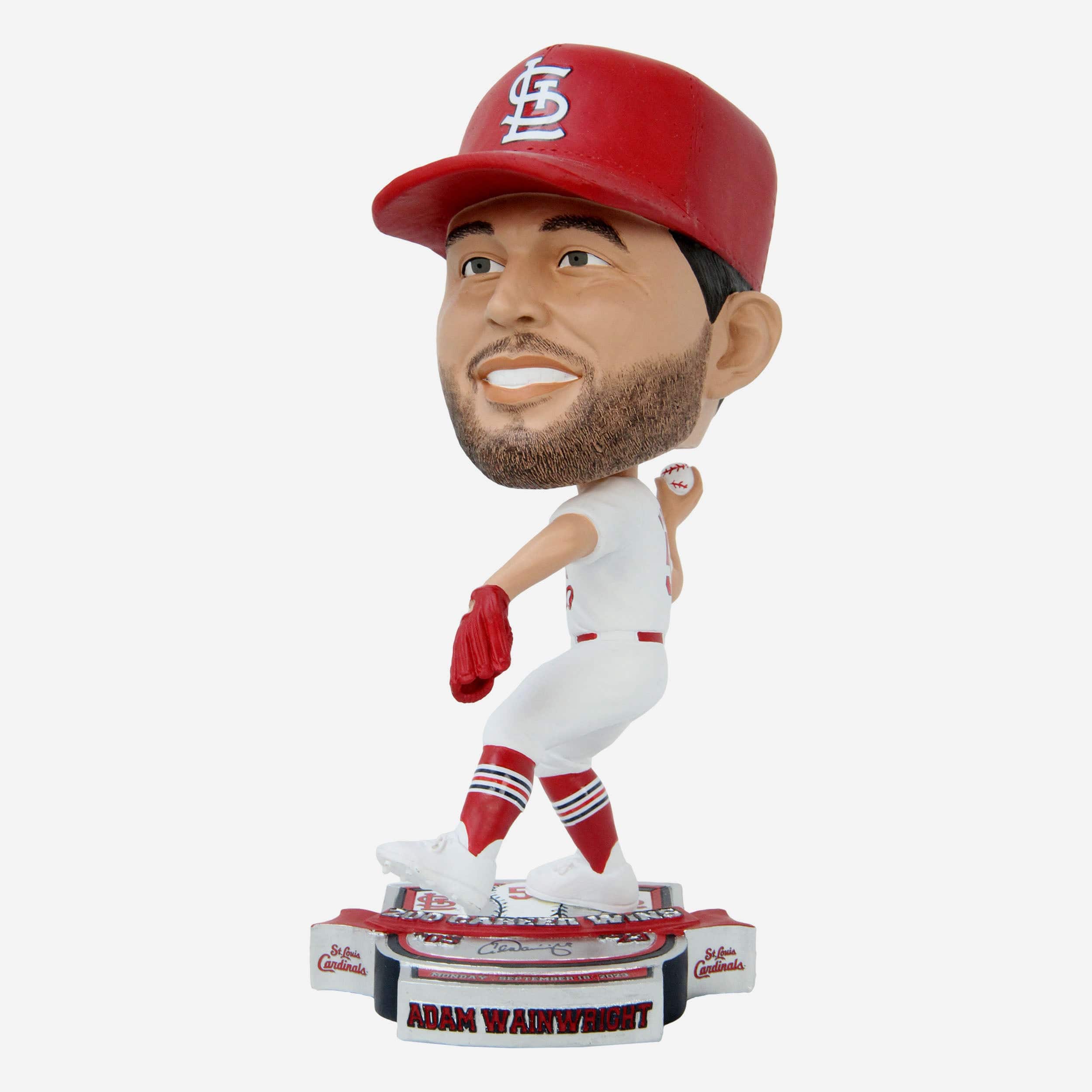 Adam Wainwright St Louis Cardinals 200 Wins Bighead Bobblehead