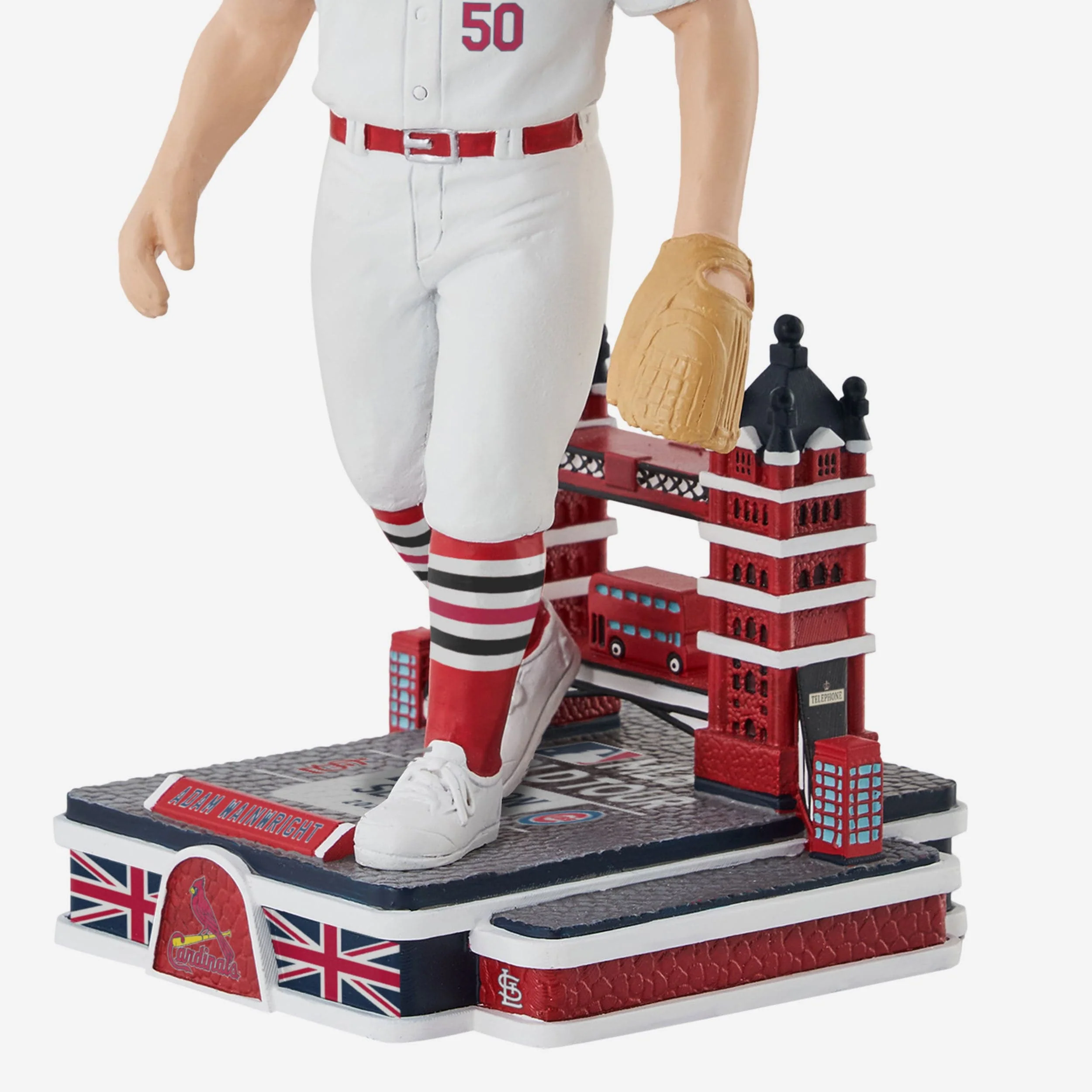 Adam Wainwright St Louis Cardinals 2023 MLB London Series Bobblehead - Image 3