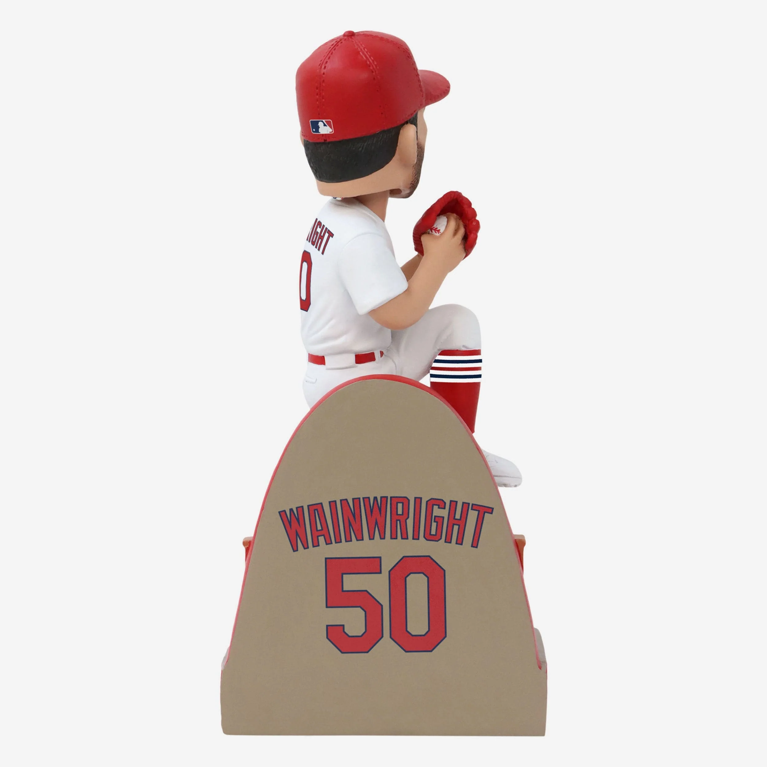 Adam Wainwright St Louis Cardinals Career Stats Bobblehead - Image 5