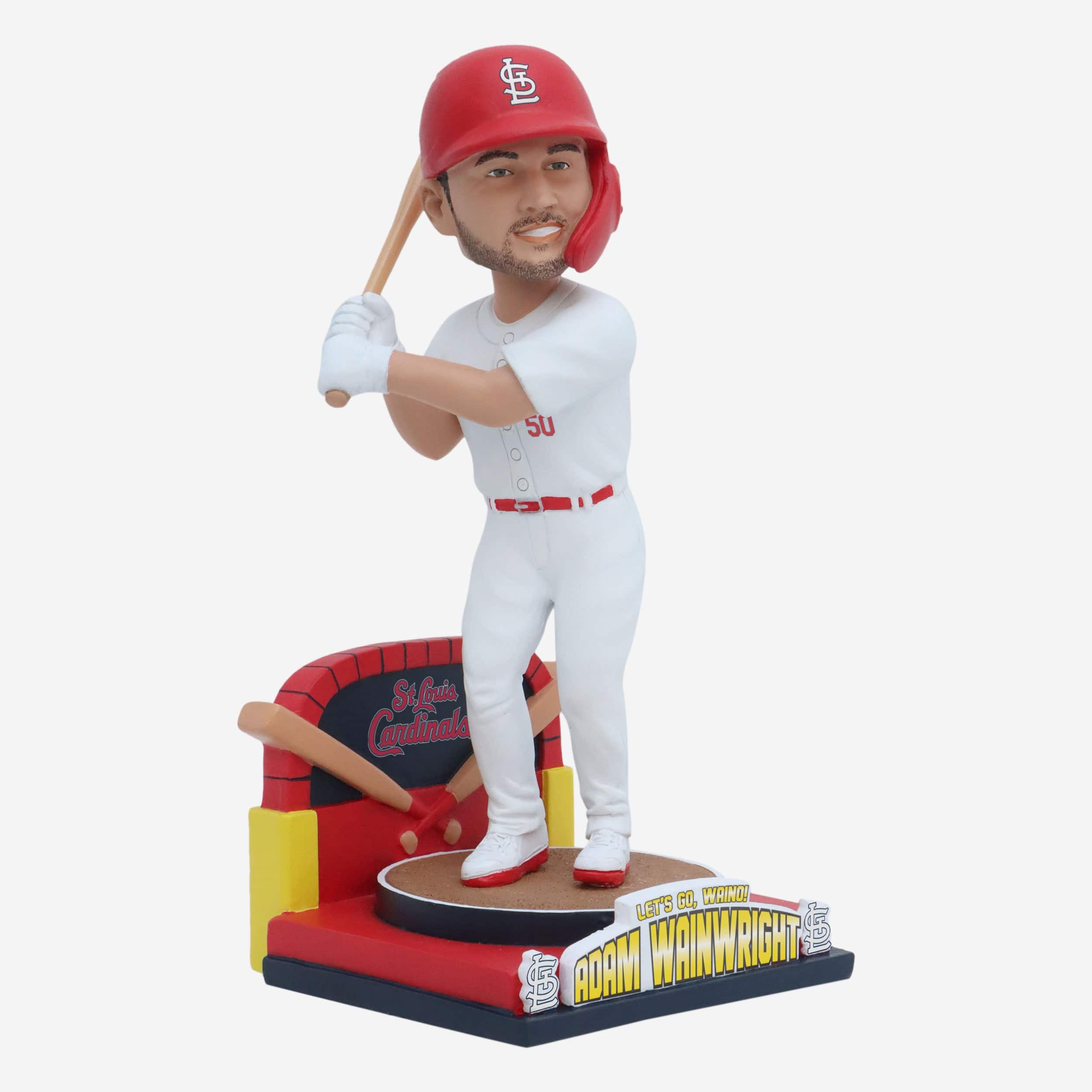 Adam Wainwright St Louis Cardinals Lets Go Waino Bobblehead - Image 4