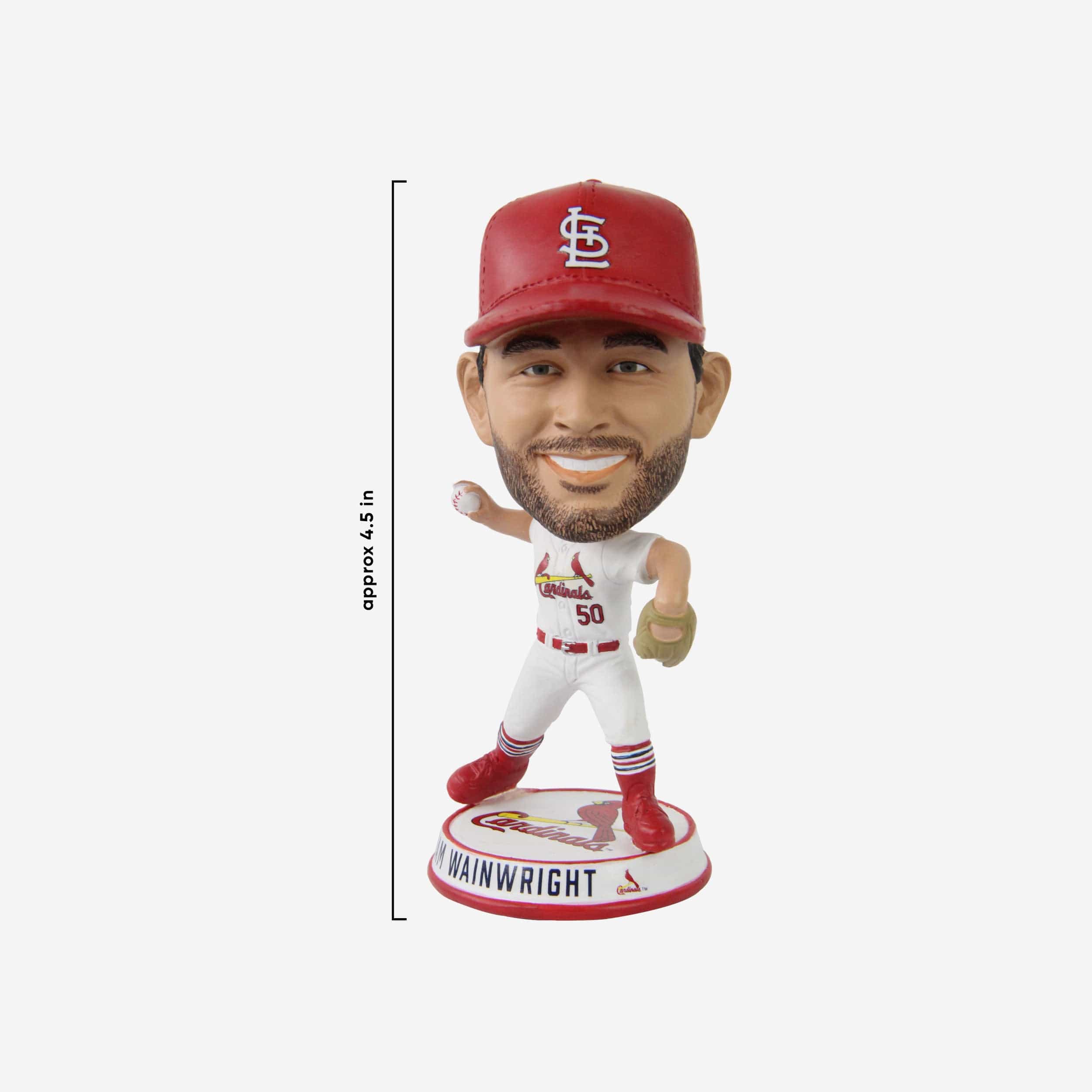 Adam Wainwright St Louis Cardinals Mini Bighead Bobblehead - Image 4