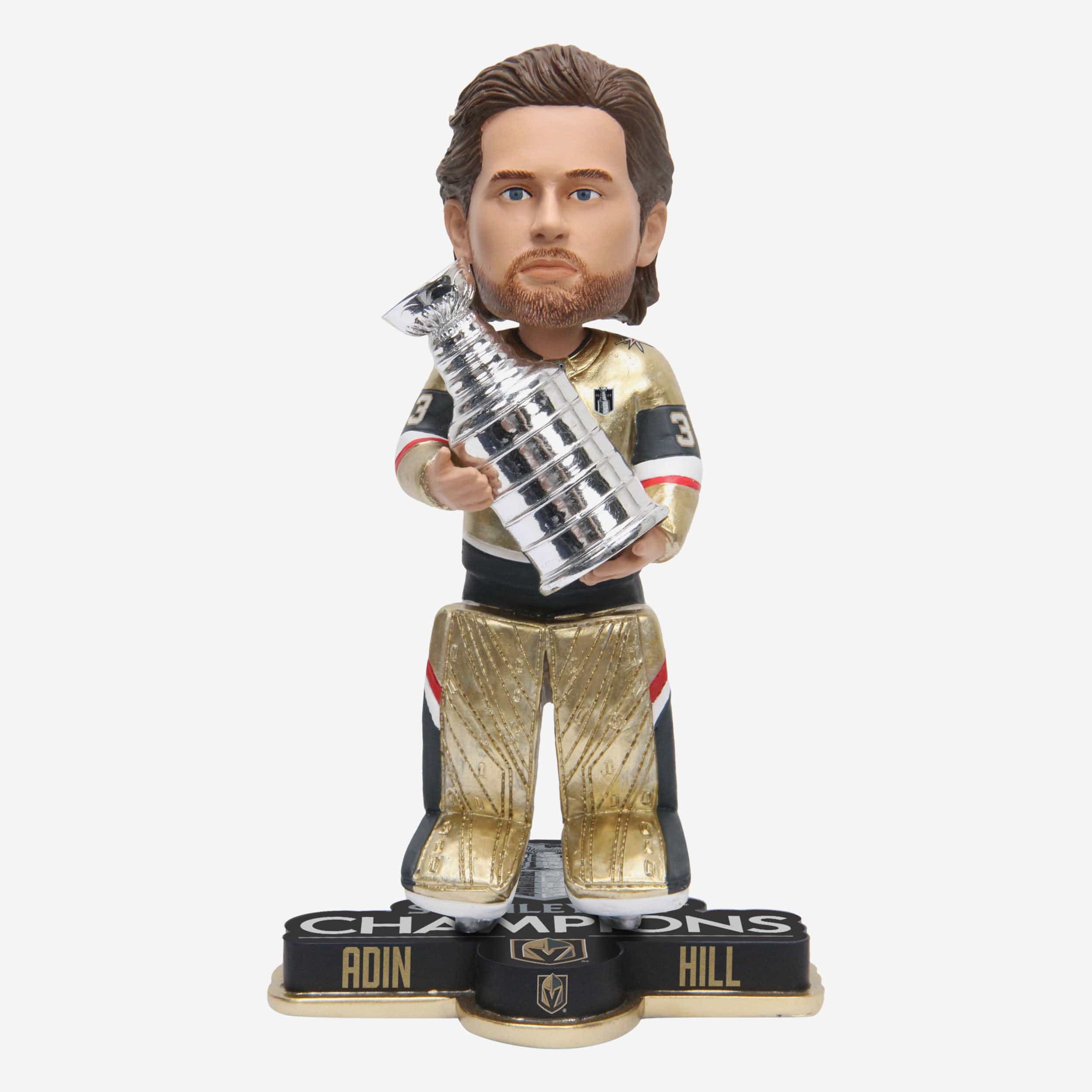 Adin Hill Vegas Golden Knights 2023 Stanley Cup Champions Bobblehead
