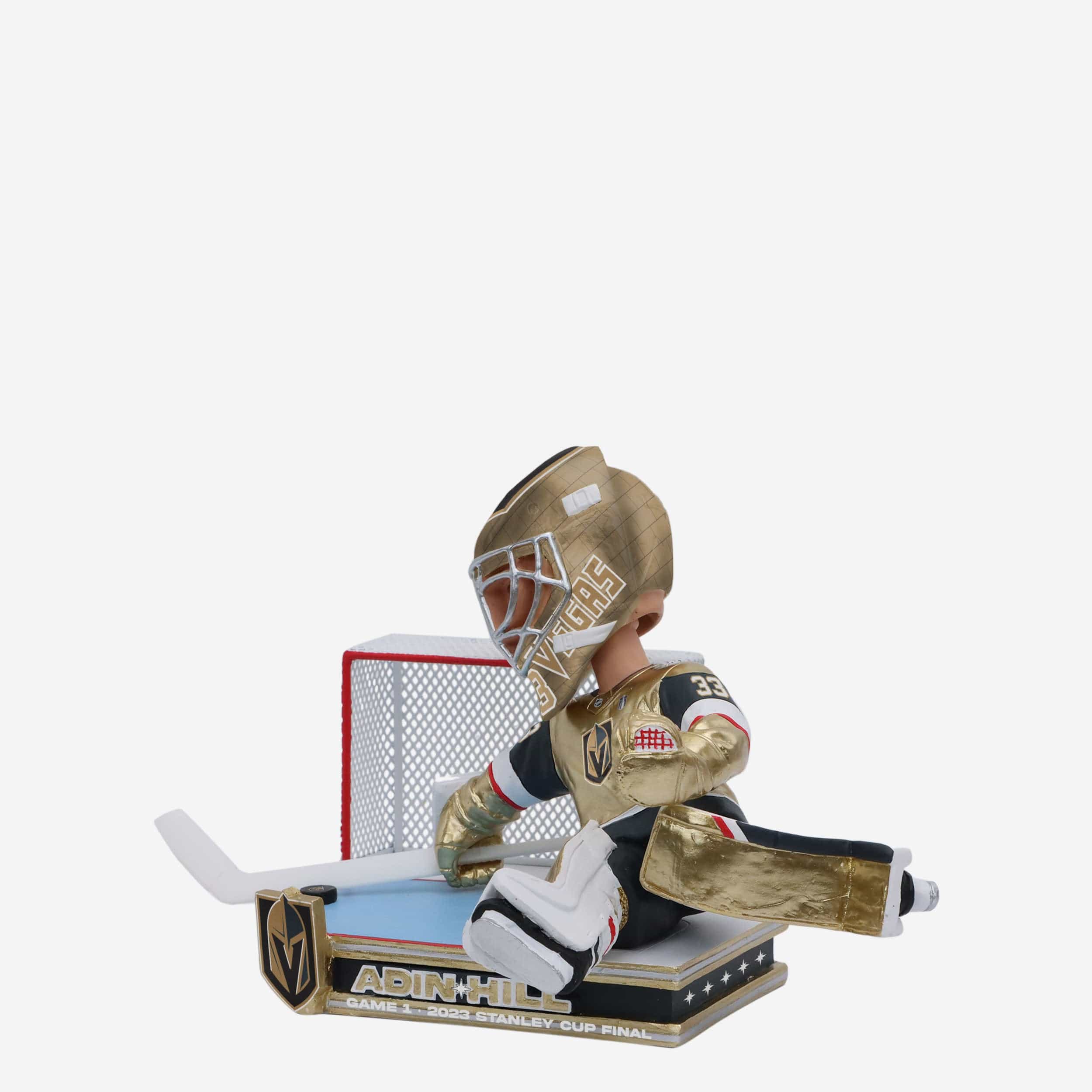 Adin Hill Vegas Golden Knights Game 1 Stick Save Bobblehead - Image 4