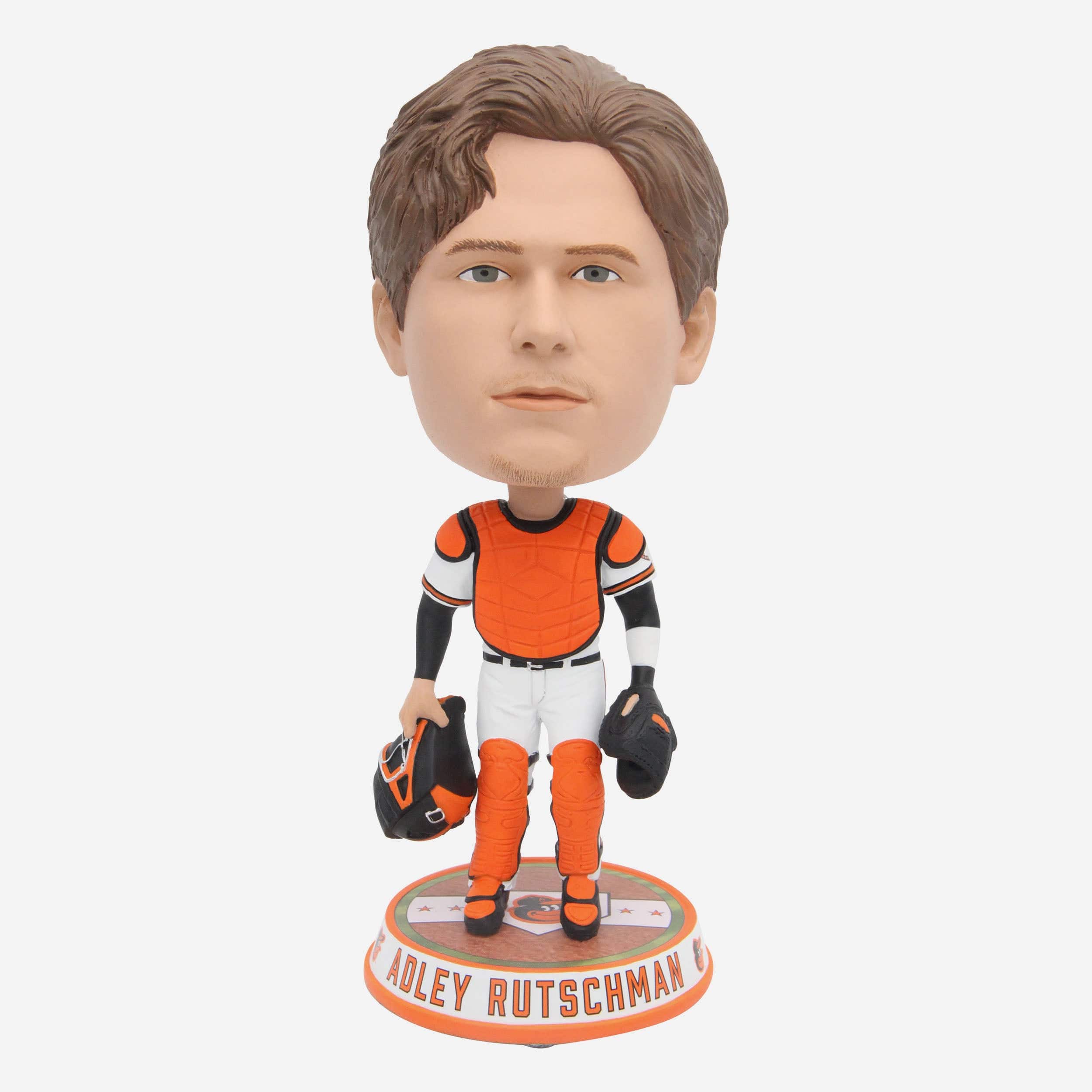 Adley Rutschman Baltimore Orioles Field Stripe Bighead Bobblehead