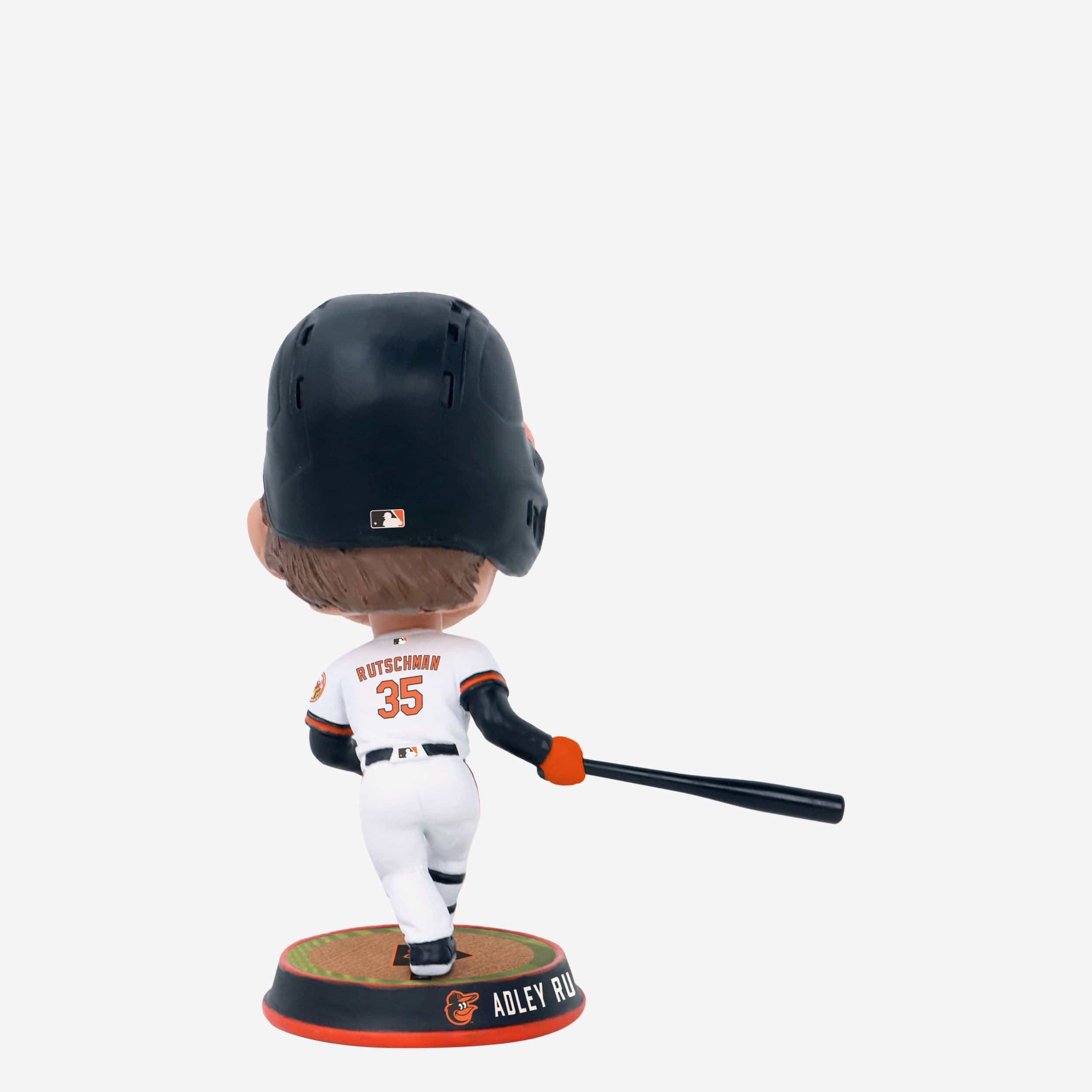 Adley Rutschman Baltimore Orioles Field Stripe Mini Bighead Bobblehead - Image 5