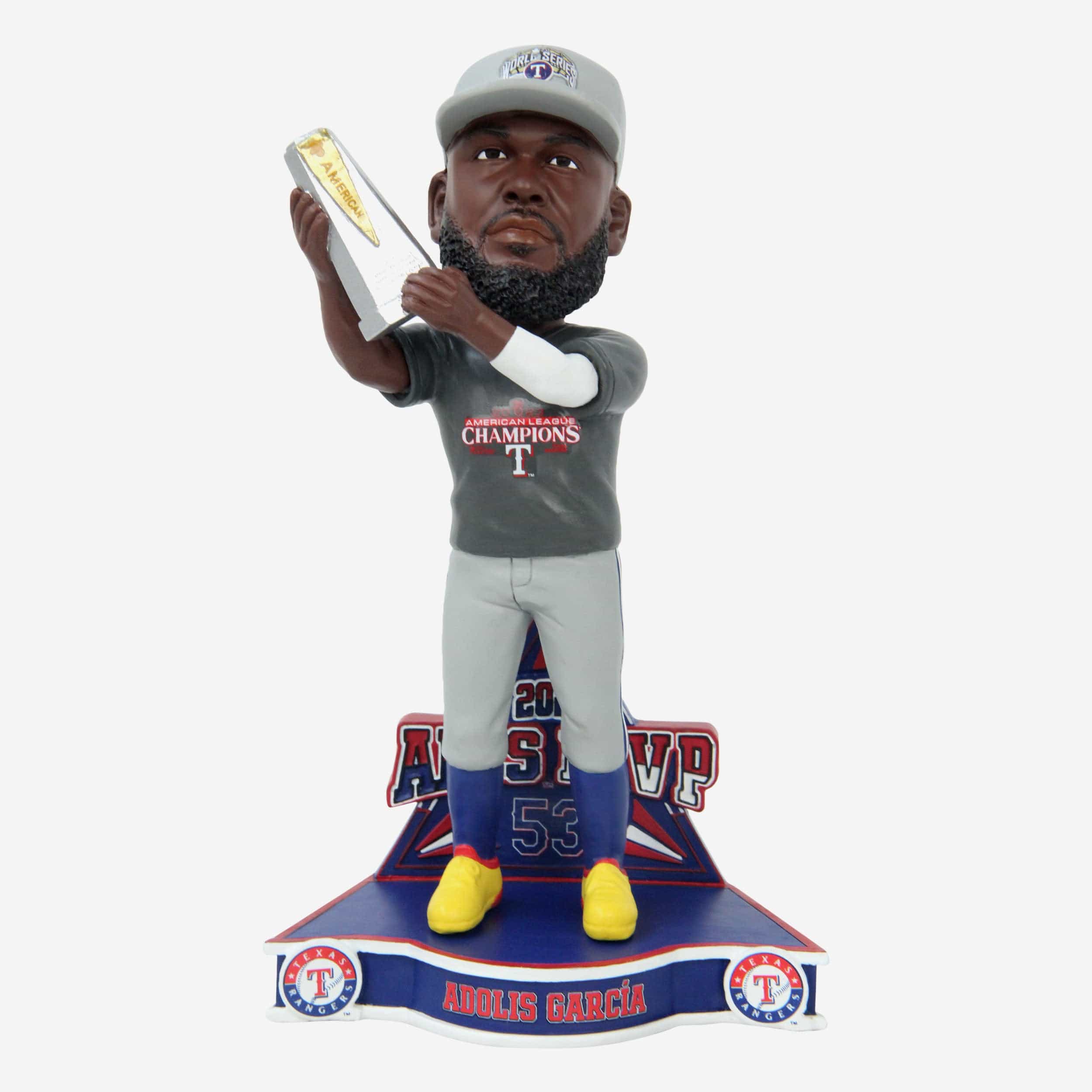 Adolis García Texas Rangers 2023 ALCS MVP Bobblehead
