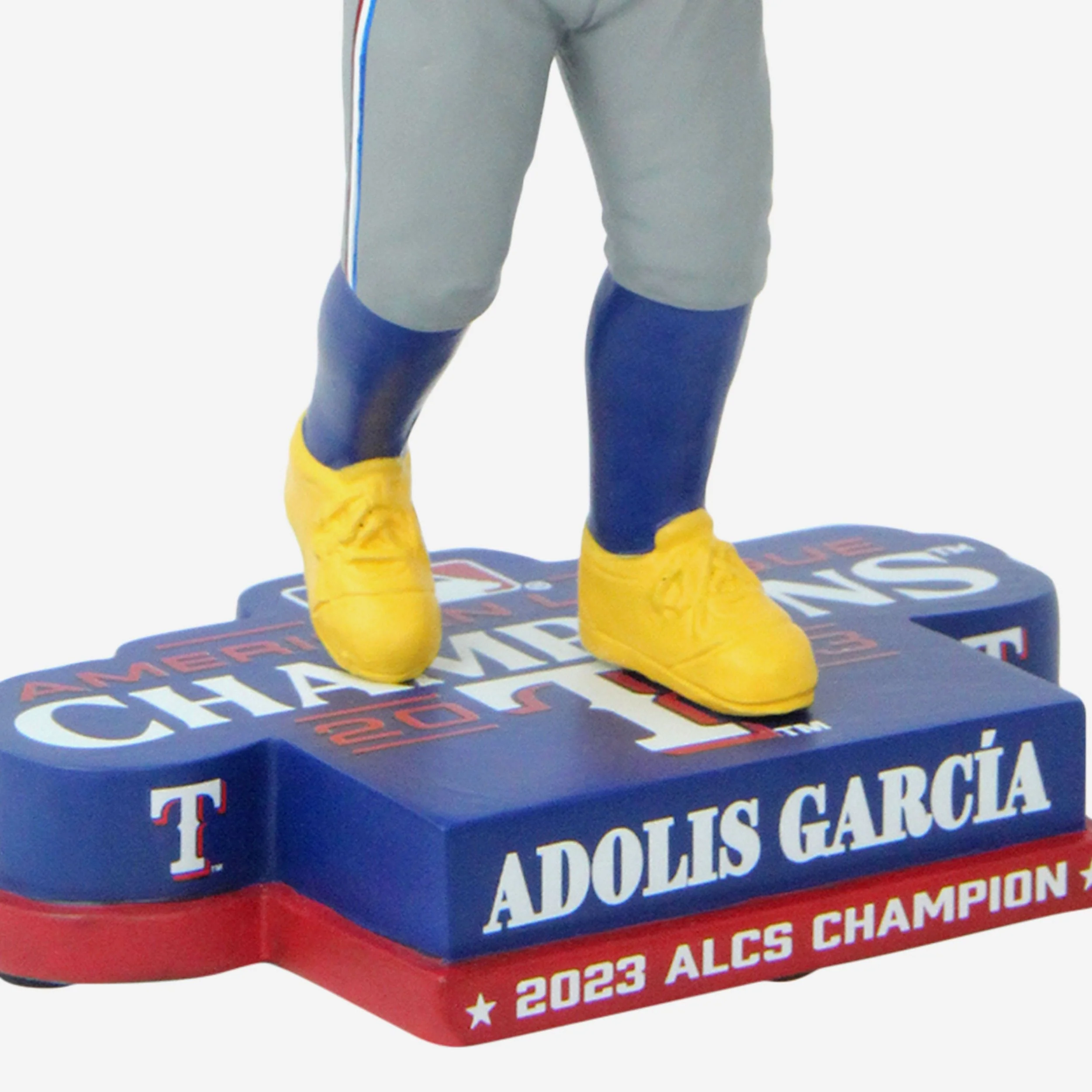 Adolis Garcia Texas Rangers 2023 American League Champions Gamebreaker Bighead Bobblehead - Image 3
