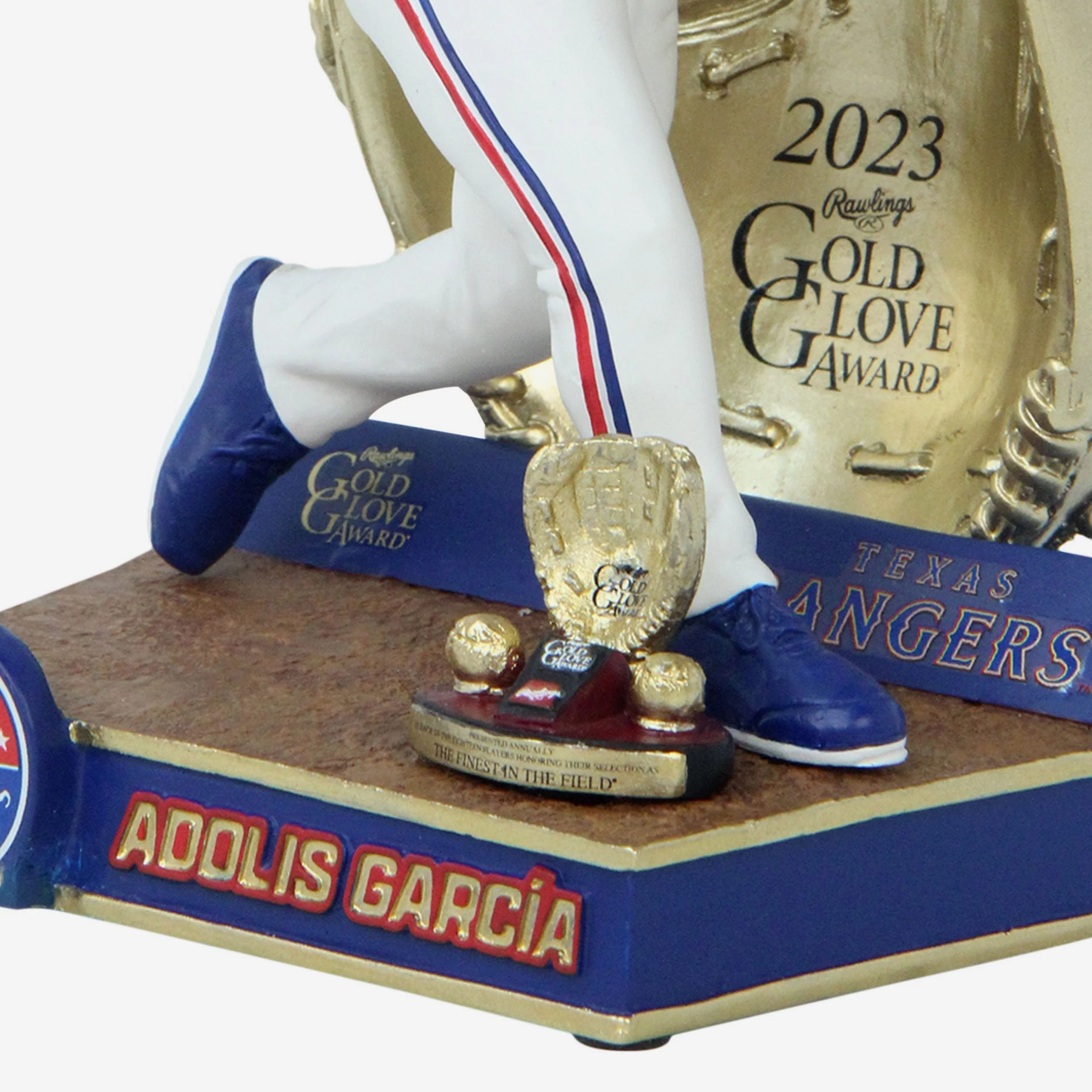 Adolis Garcia Texas Rangers 2023 Gold Glove Bobblehead - Image 3