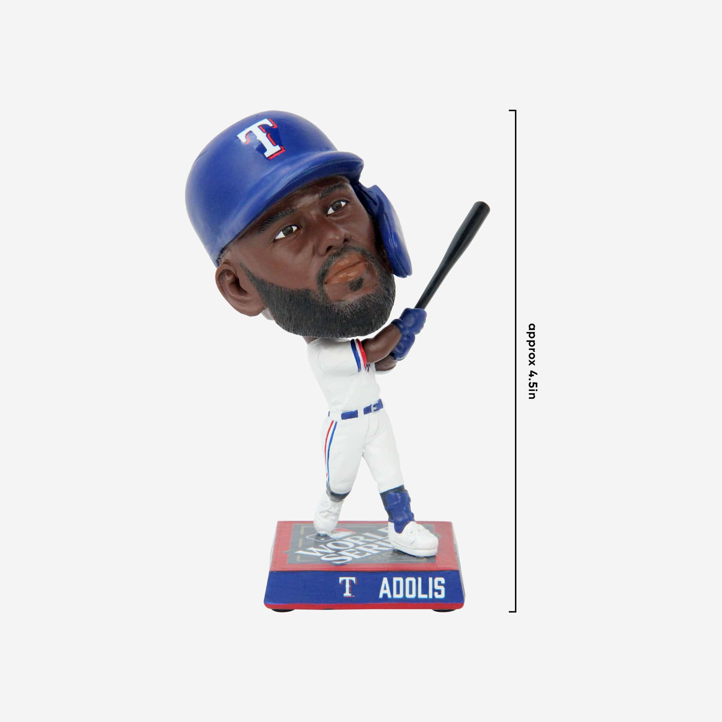Adolis Garcia Texas Rangers World Series Mini Bighead Bobblehead - Image 4