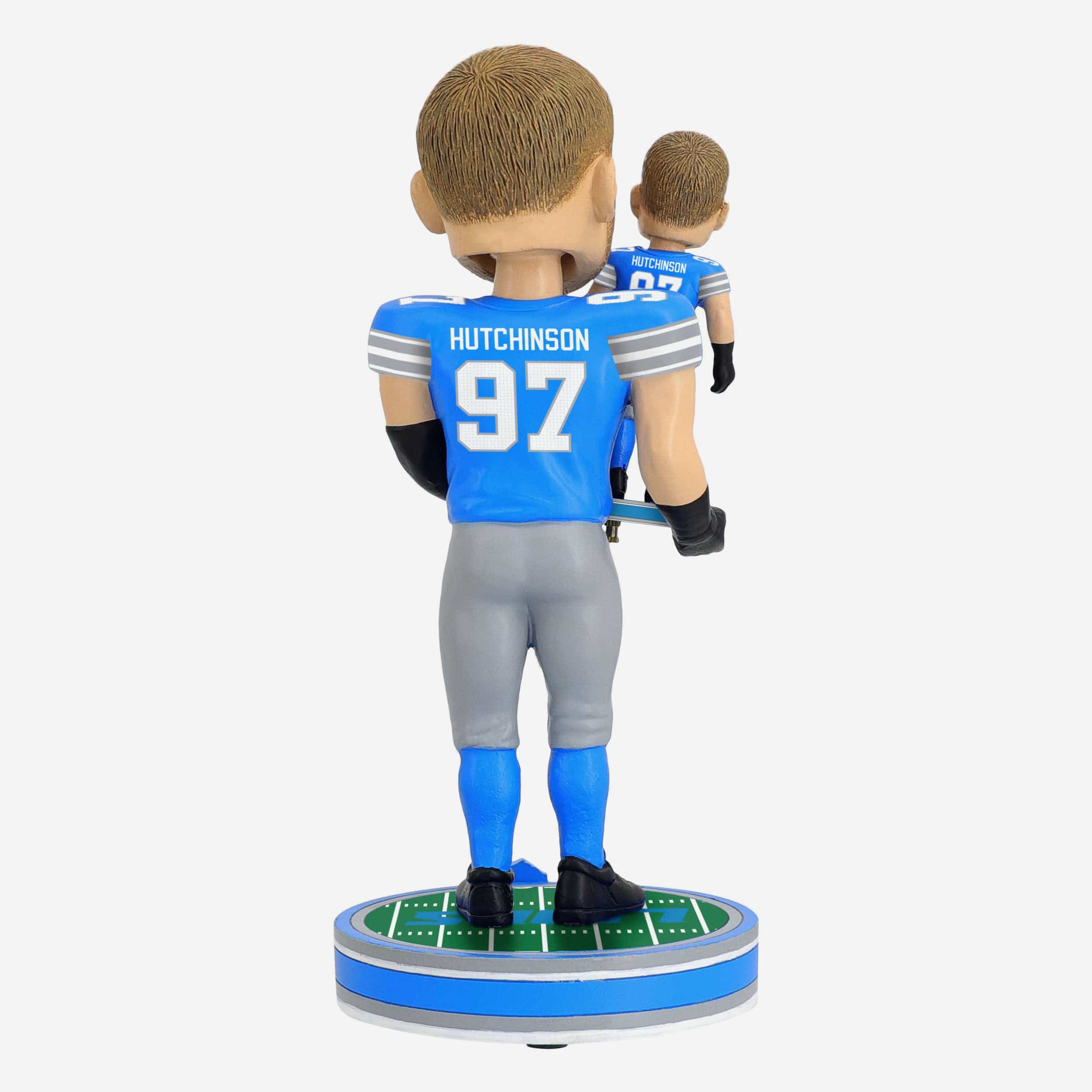 Aidan Hutchinson Detroit Lions Bobble Dubblz Bobblehead - Image 7