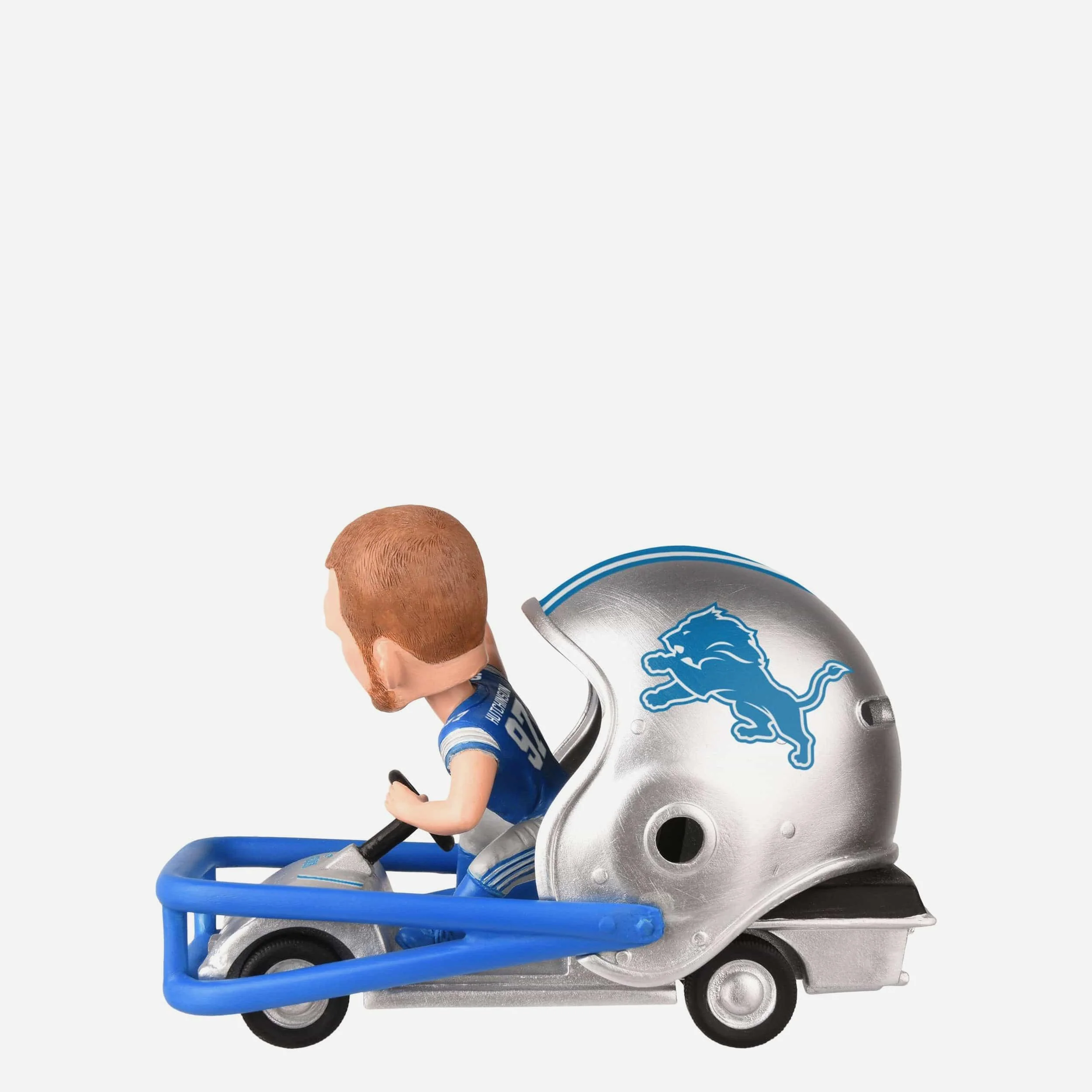 Aidan Hutchinson Detroit Lions Helmet Cart Bobblehead - Image 5