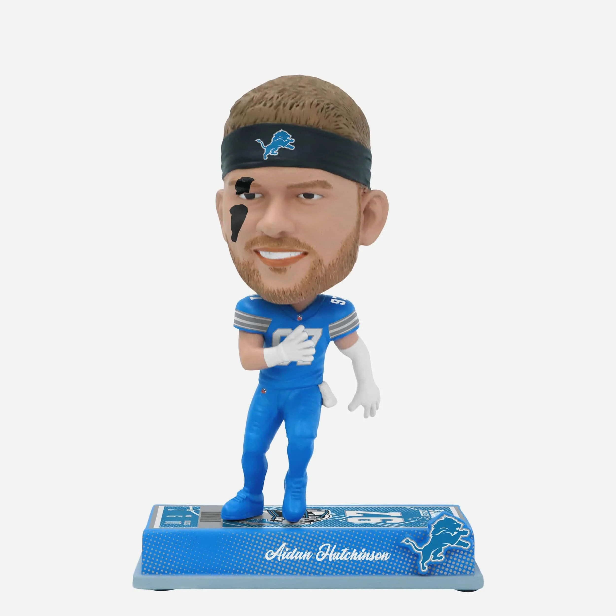 Aidan Hutchinson Detroit Lions Medium Bighead Bobblehead