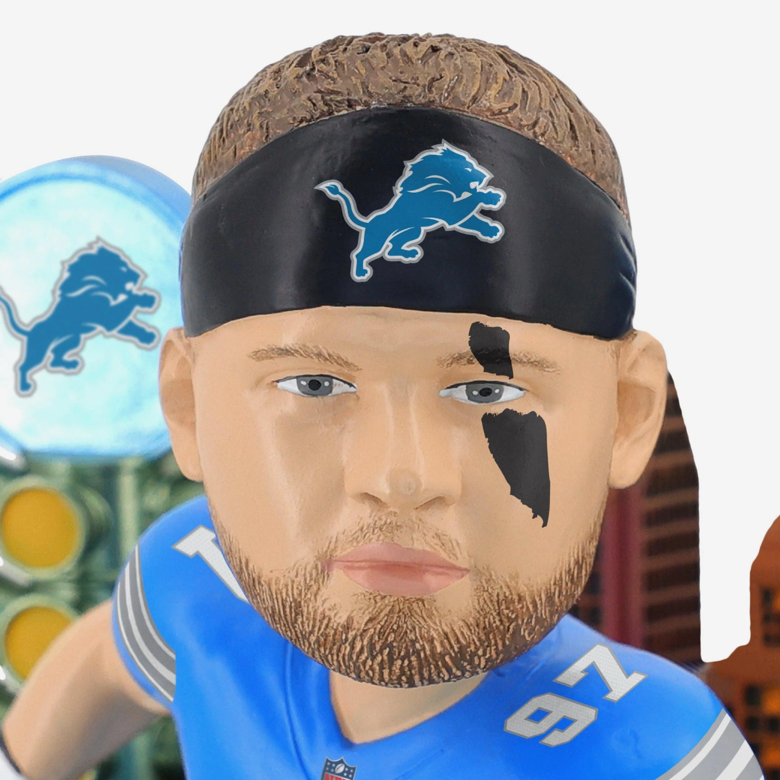 Aidan Hutchinson Detroit Lions Motor City Bobblehead - Image 2