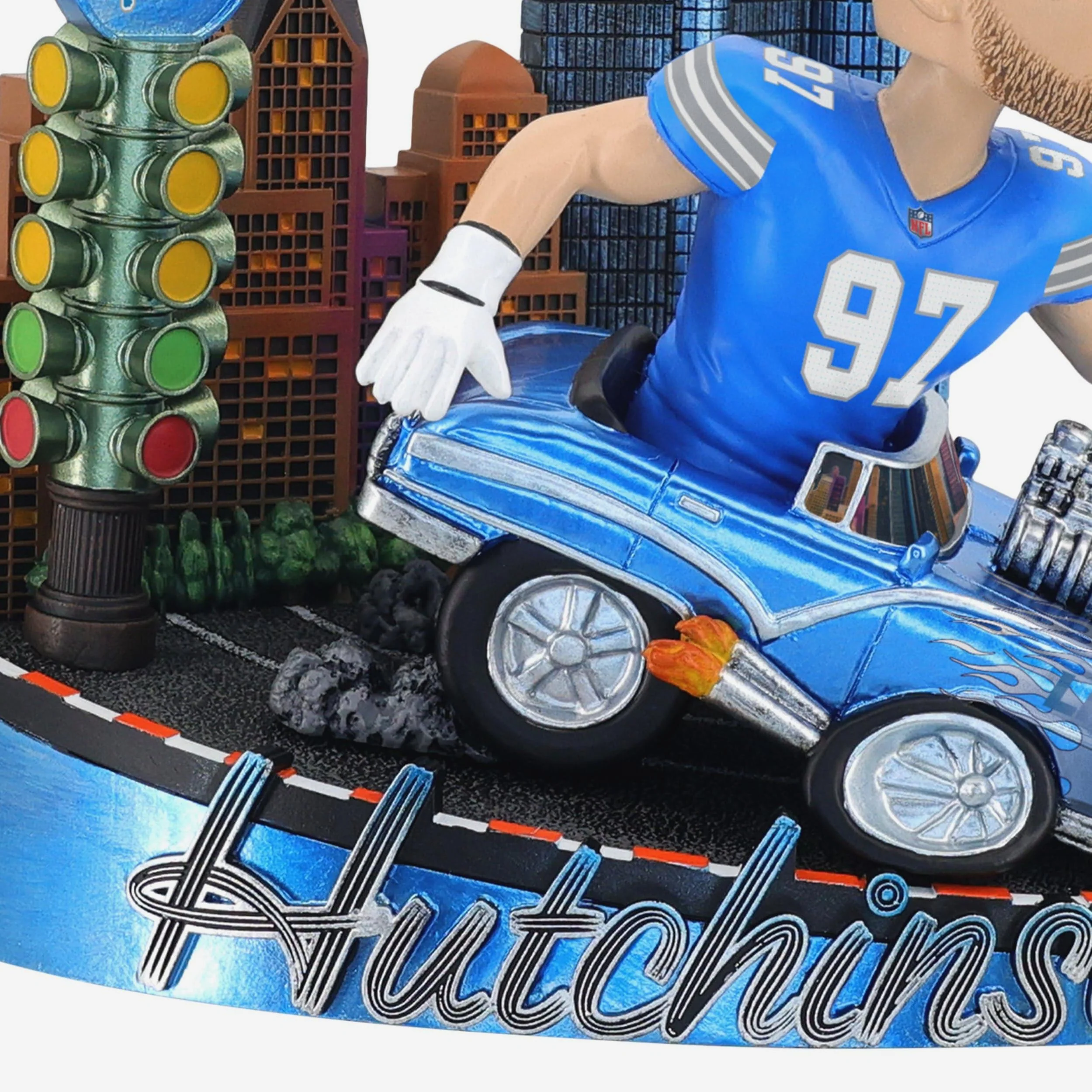 Aidan Hutchinson Detroit Lions Motor City Bobblehead - Image 3
