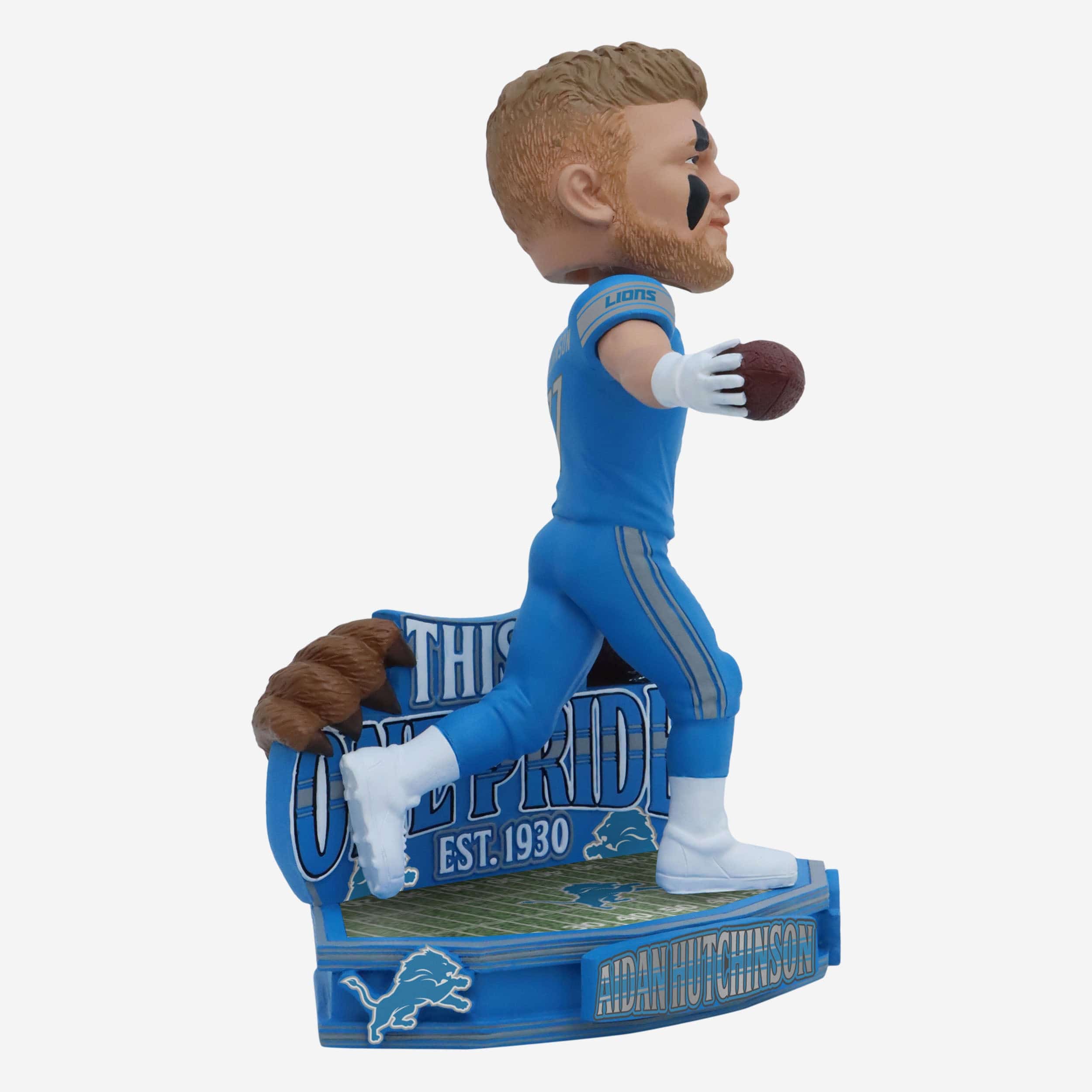 Aidan Hutchinson Detroit Lions One Pride Bobblehead - Image 4