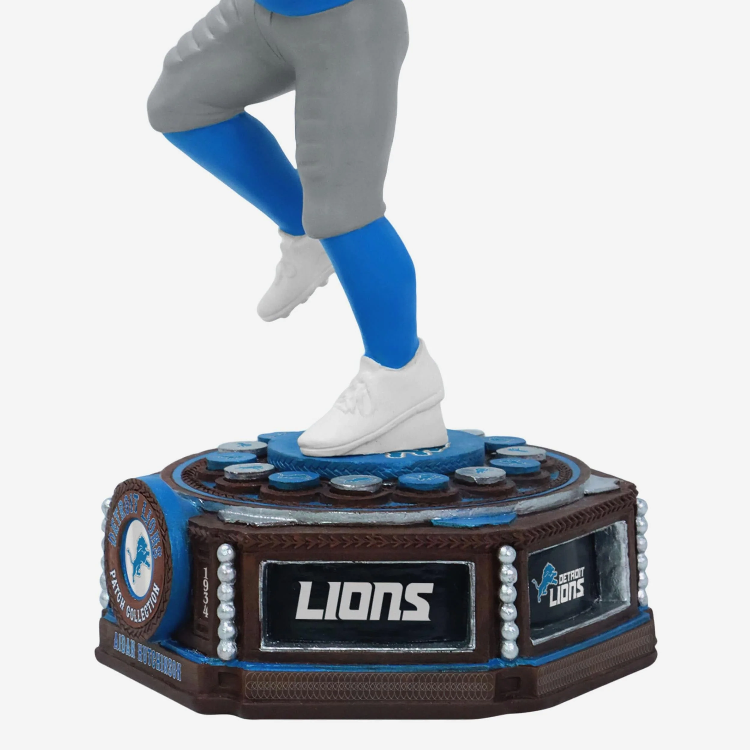 Aidan Hutchinson Detroit Lions Patch Collection Bobblehead - Image 3