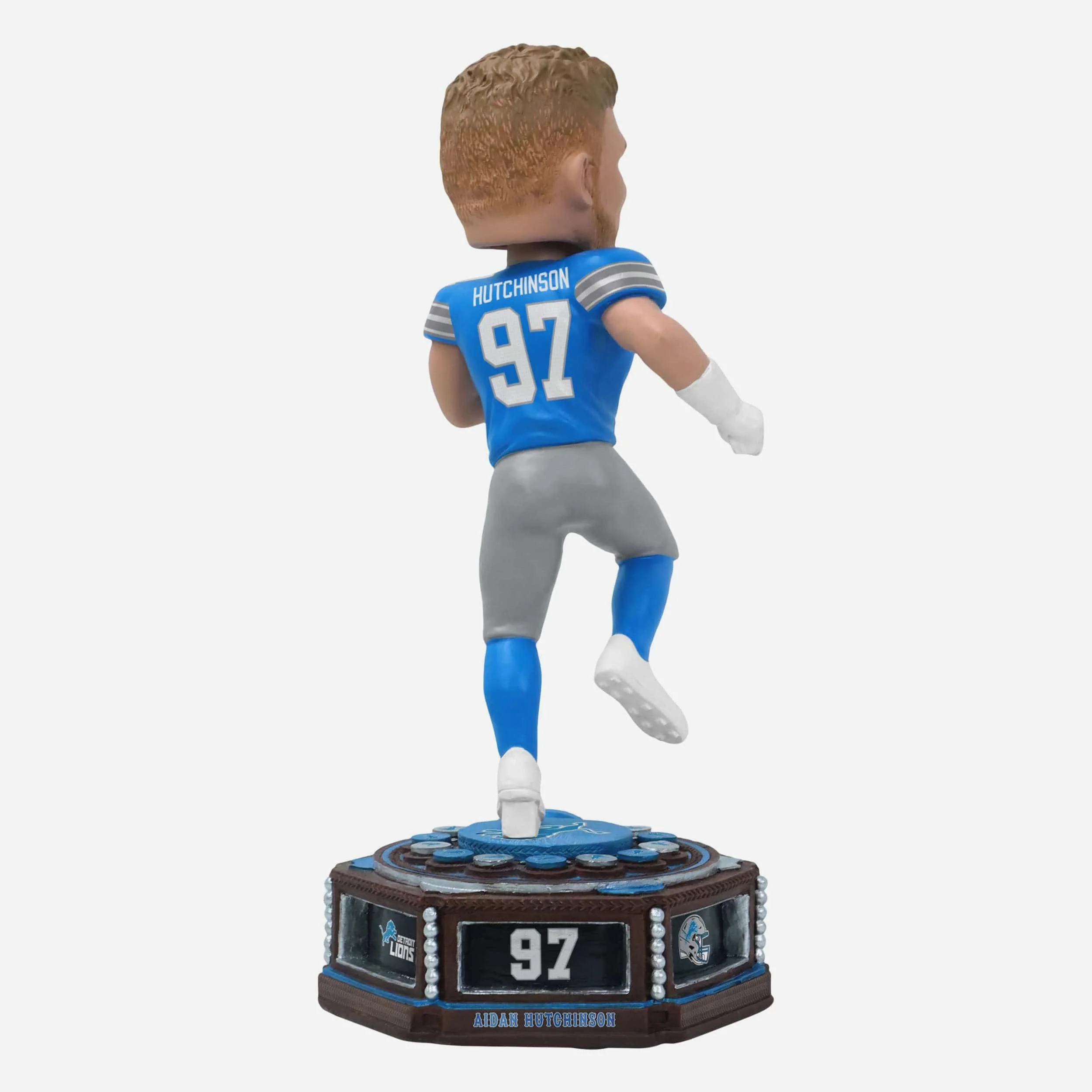 Aidan Hutchinson Detroit Lions Patch Collection Bobblehead - Image 5