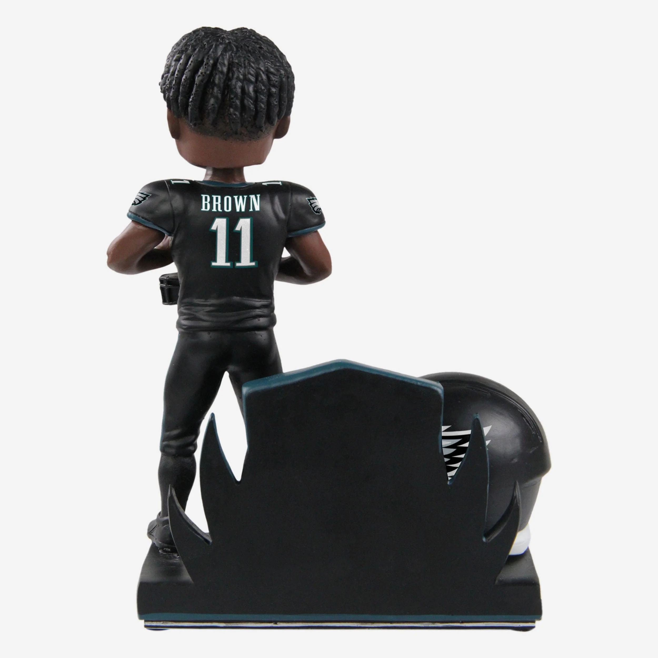 AJ Brown Philadelphia Eagles 2022 Alternate Helmet Bobblehead - Image 5