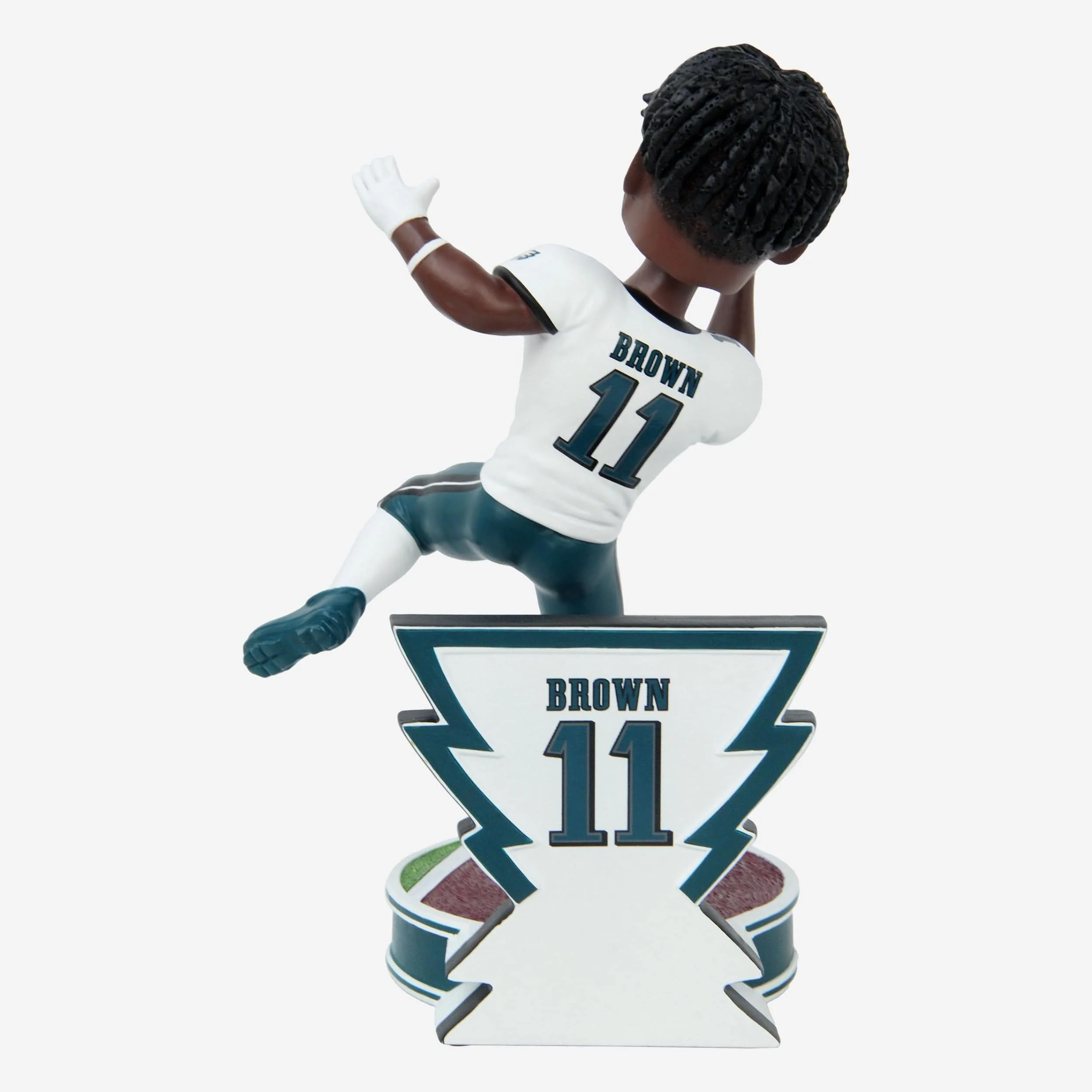 AJ Brown Philadelphia Eagles Consecutive 125-Yard Receiving Games Record Bobblehead - Image 5