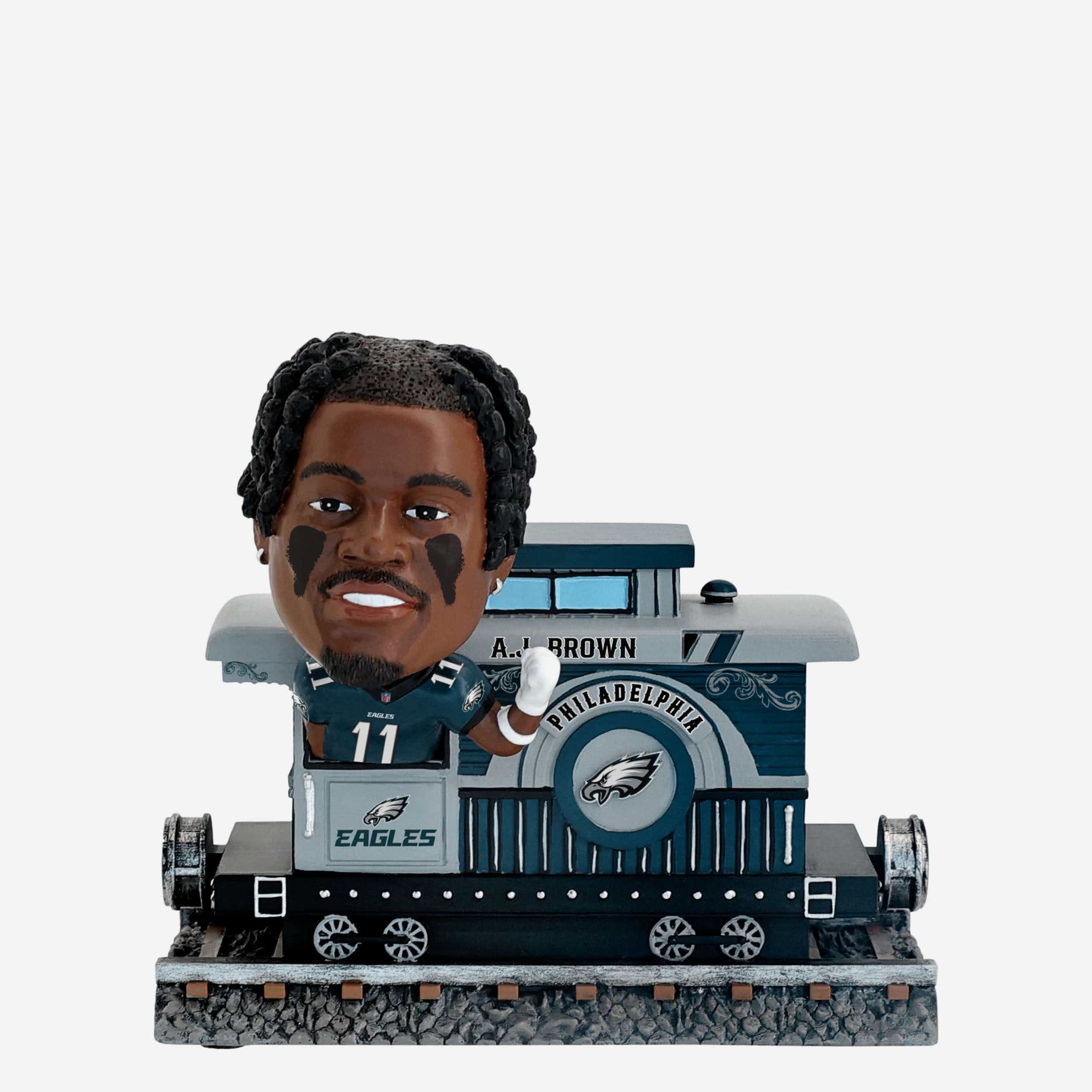 AJ Brown Philadelphia Eagles Express Train Bobblehead