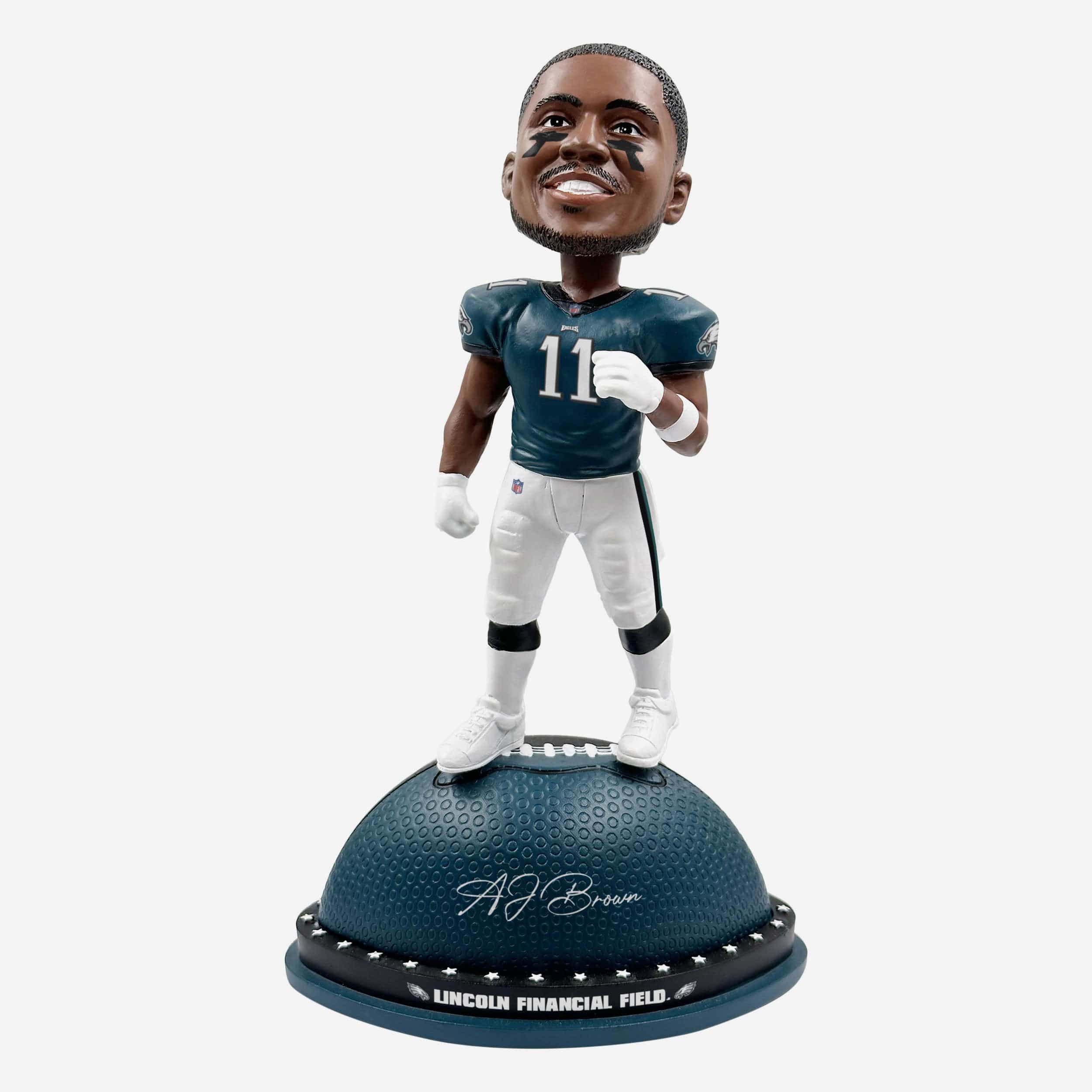 AJ Brown Philadelphia Eagles Magnetic Stadium Base Bobblehead